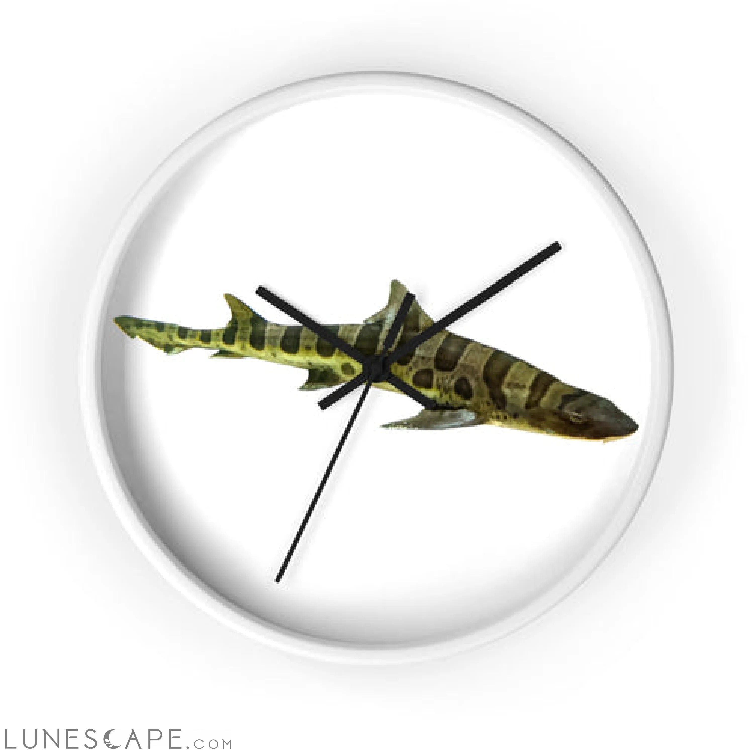 Shark Wall clock LUNESCAPE