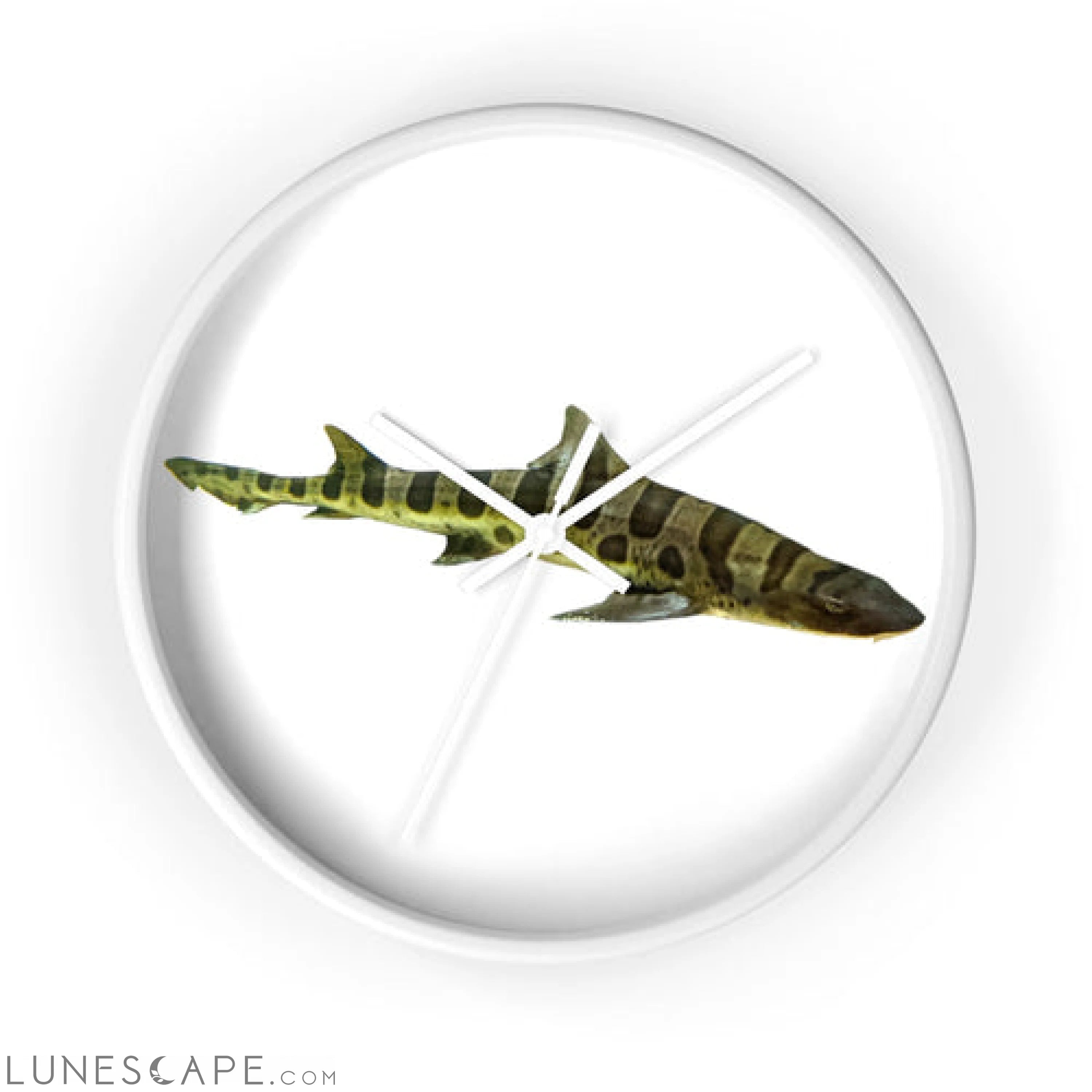 Shark Wall clock LUNESCAPE