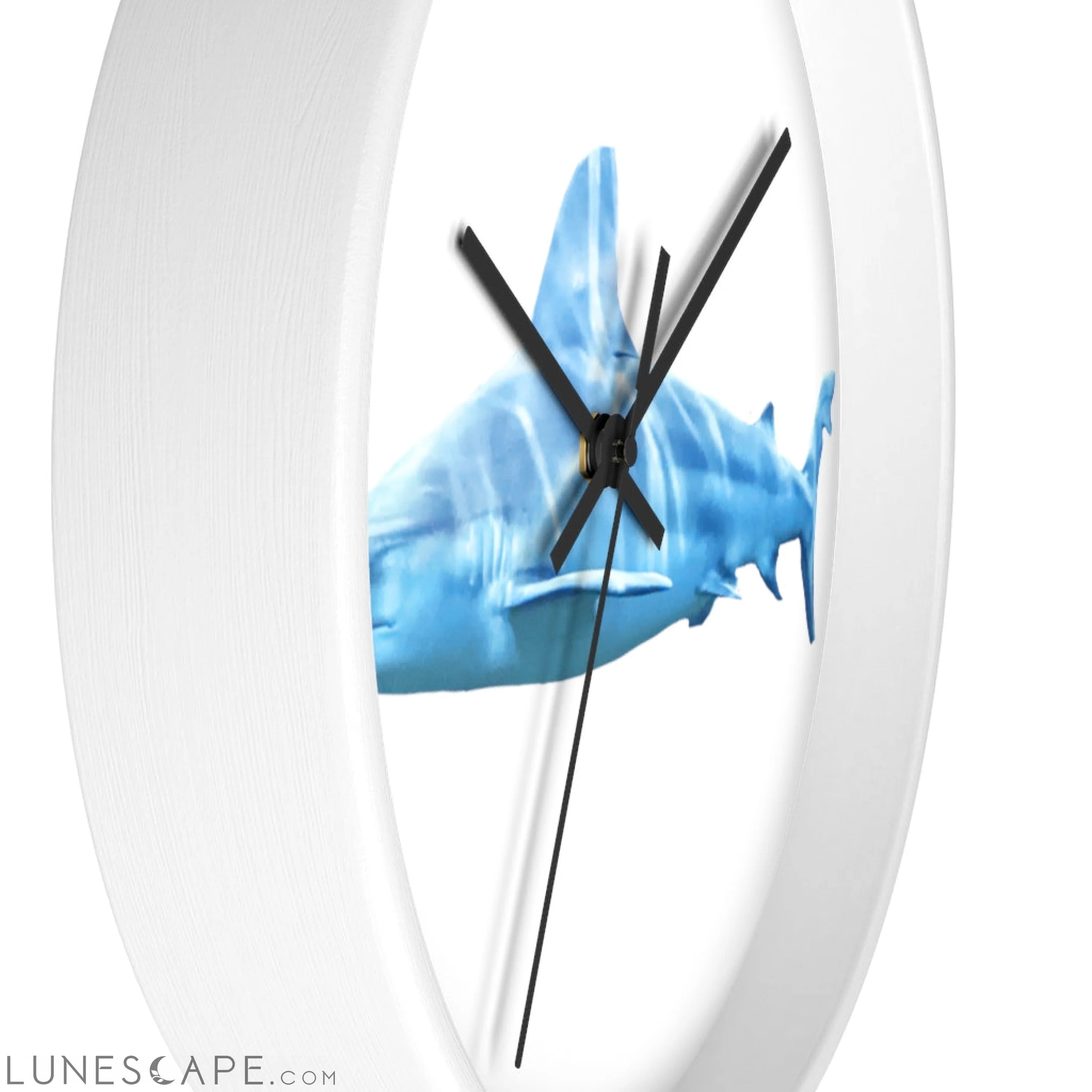 Shark Wall clock LUNESCAPE