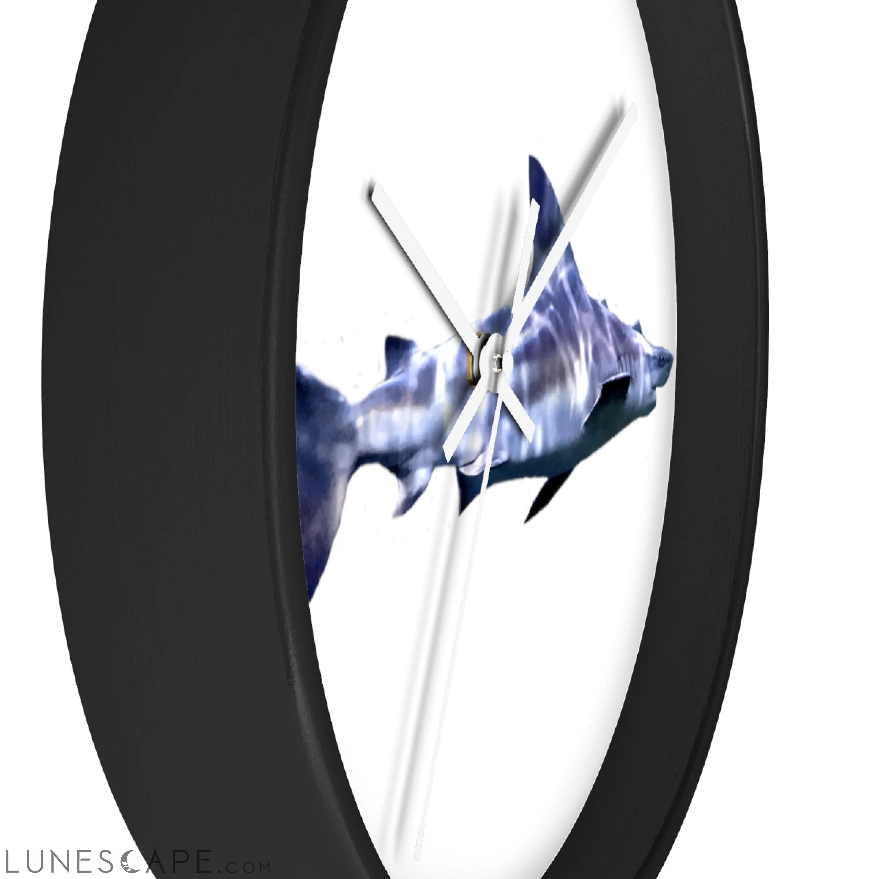 Shark Wall clock LUNESCAPE