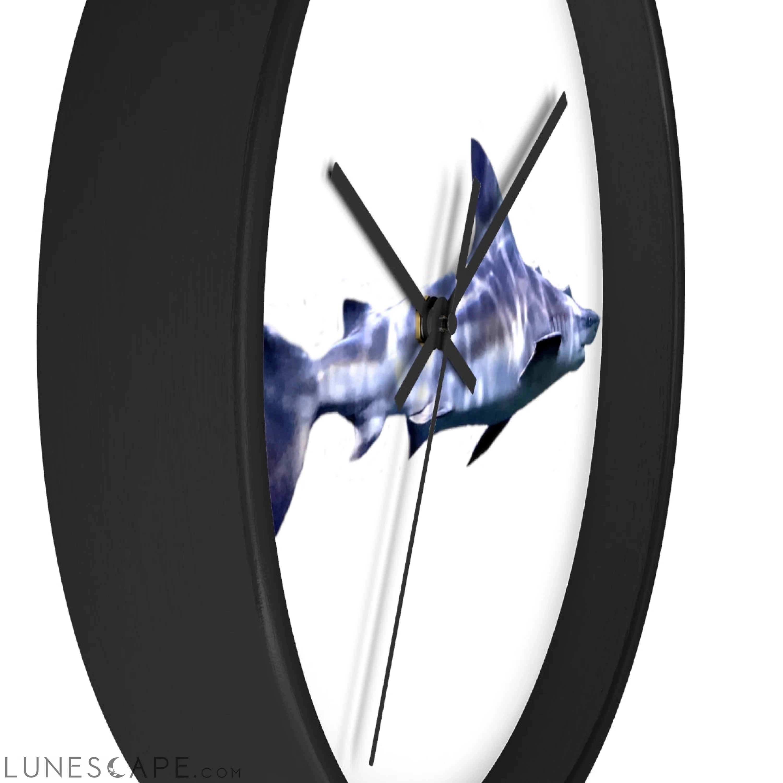 Shark Wall clock LUNESCAPE