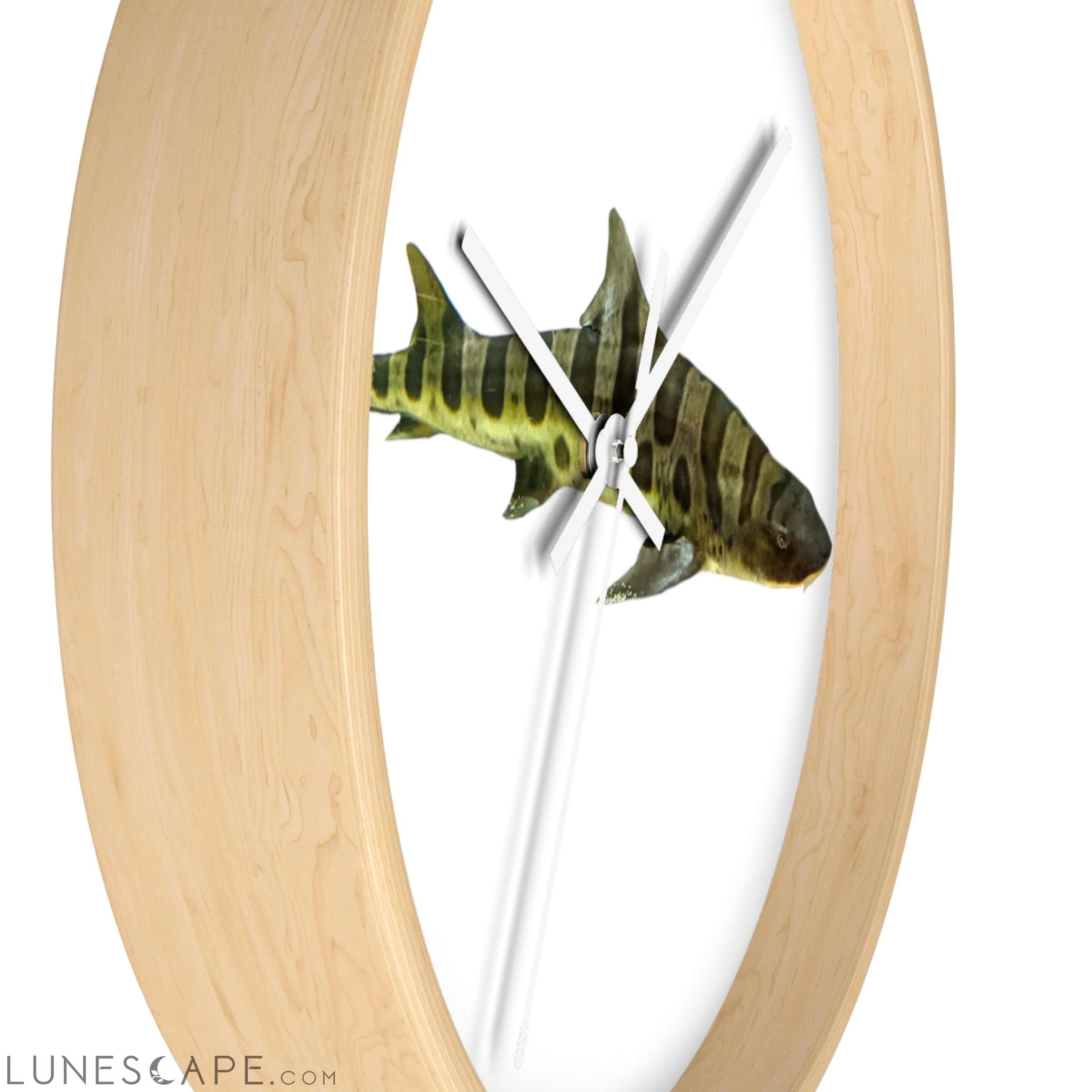 Shark Wall clock LUNESCAPE