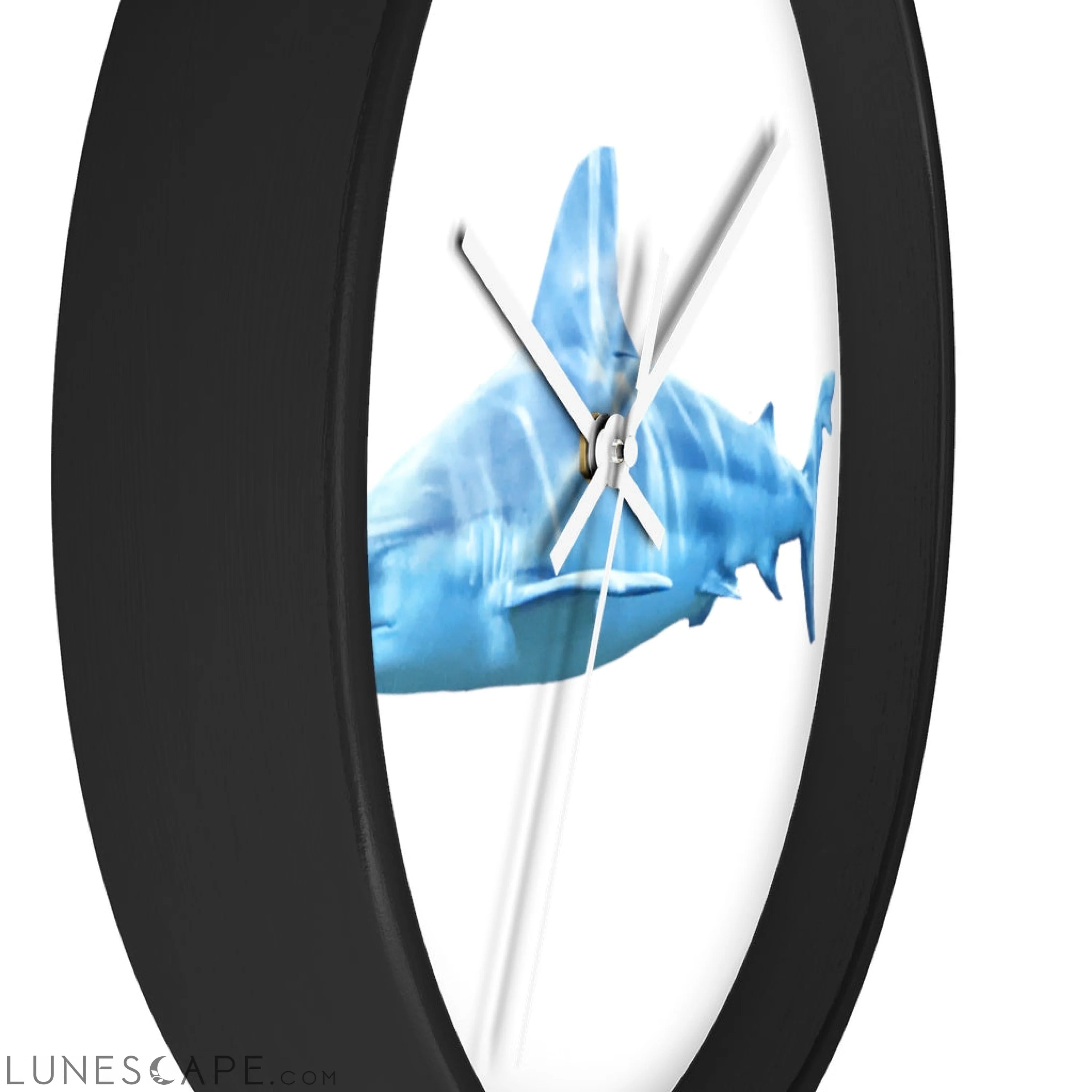 Shark Wall clock LUNESCAPE