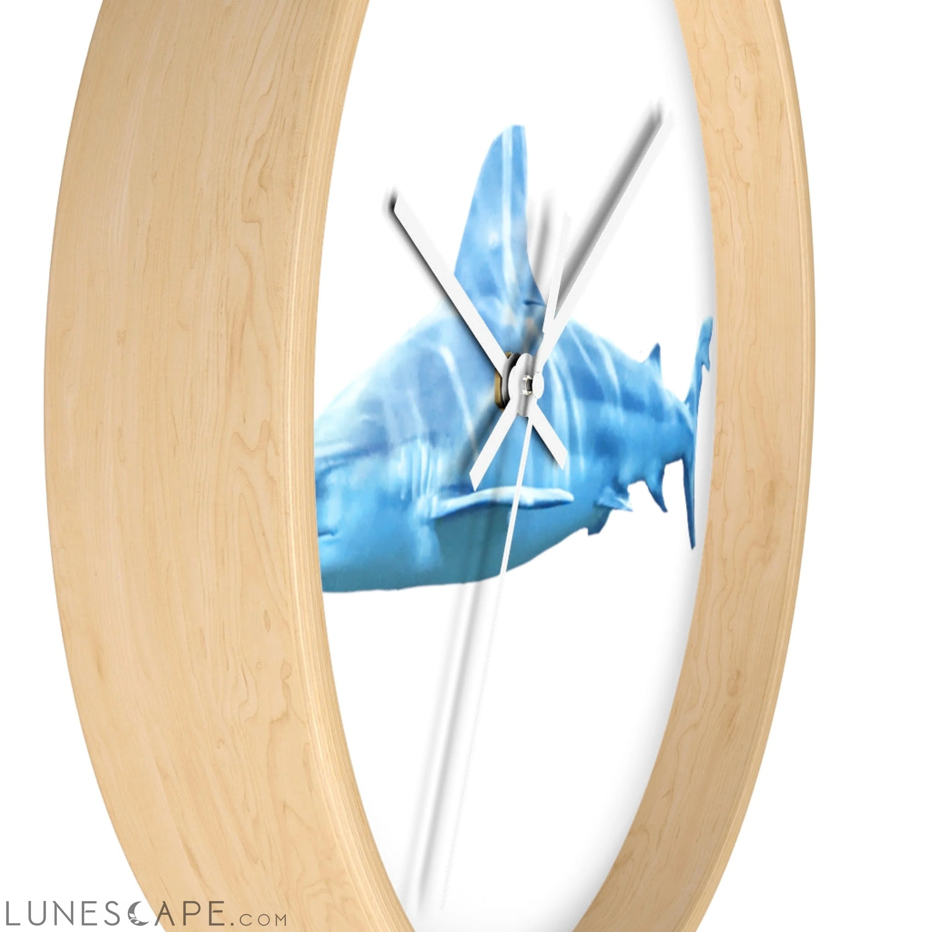 Shark Wall clock LUNESCAPE