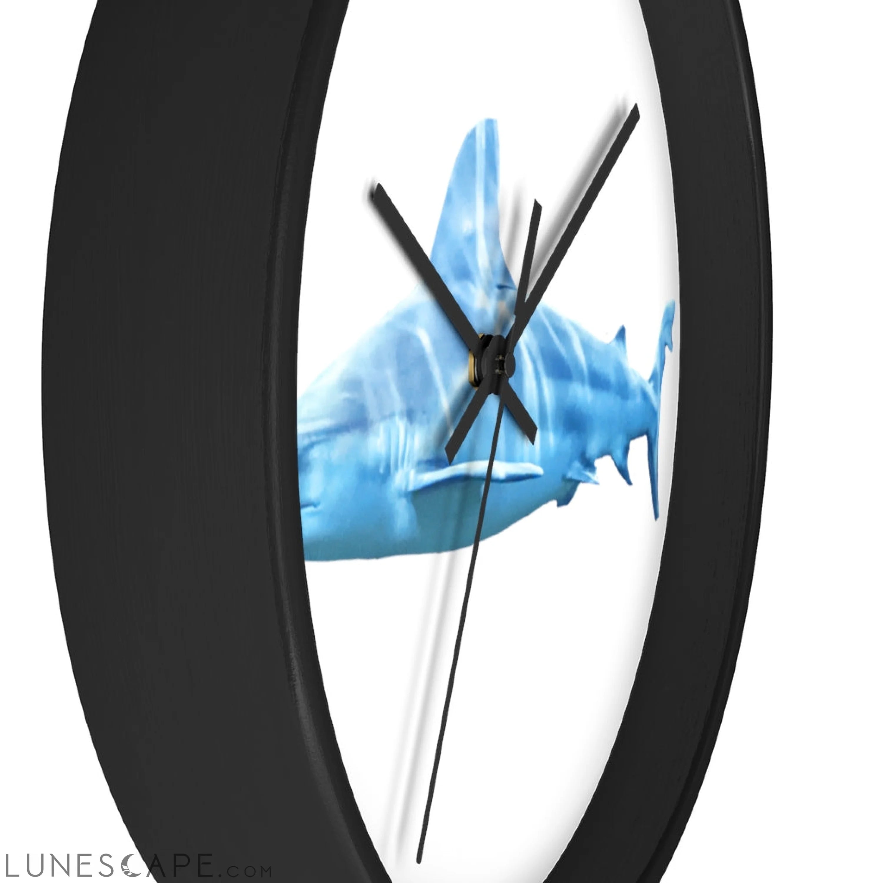Shark Wall clock LUNESCAPE