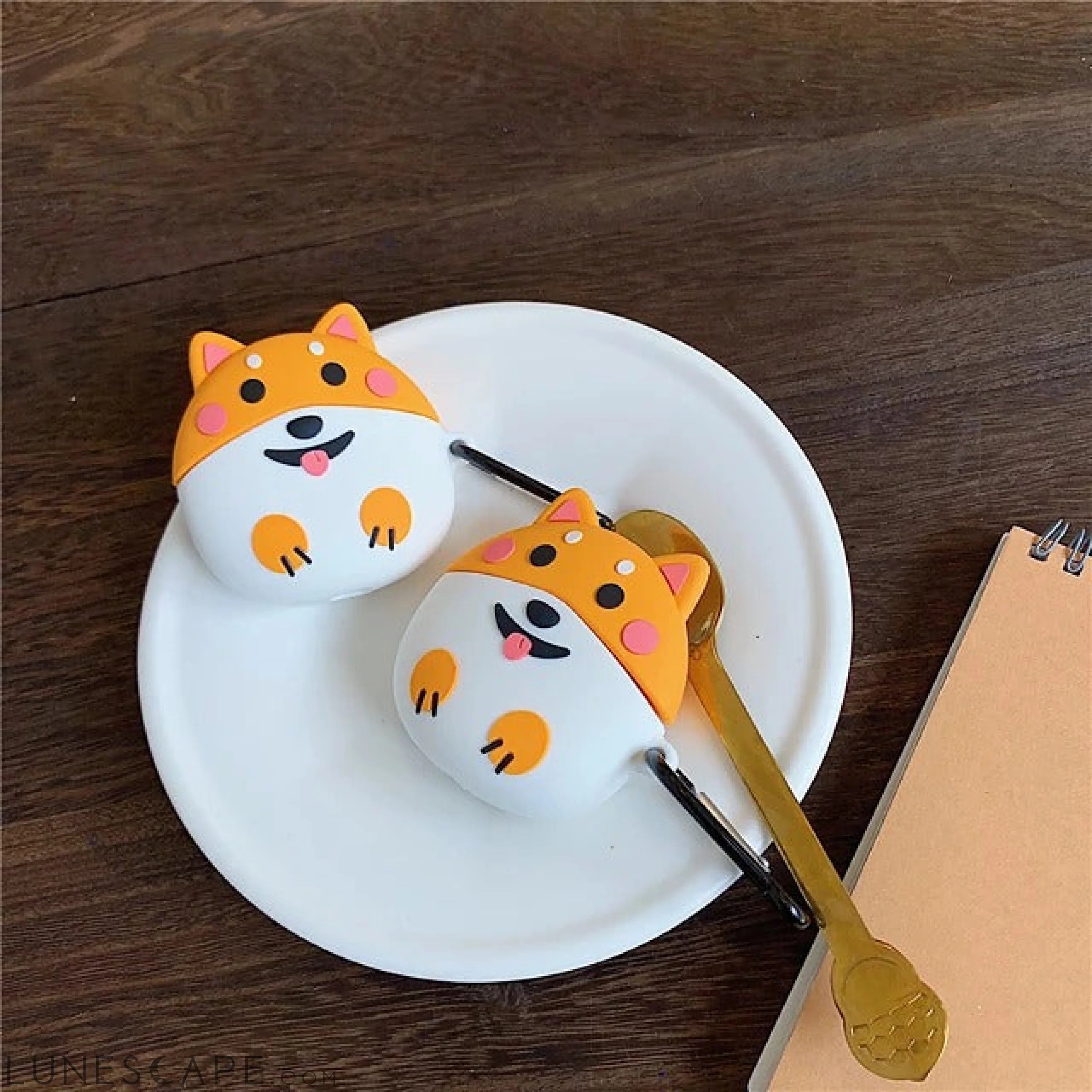 Shiba Inu AirPods Headphone Case Soft LUNESCAPE