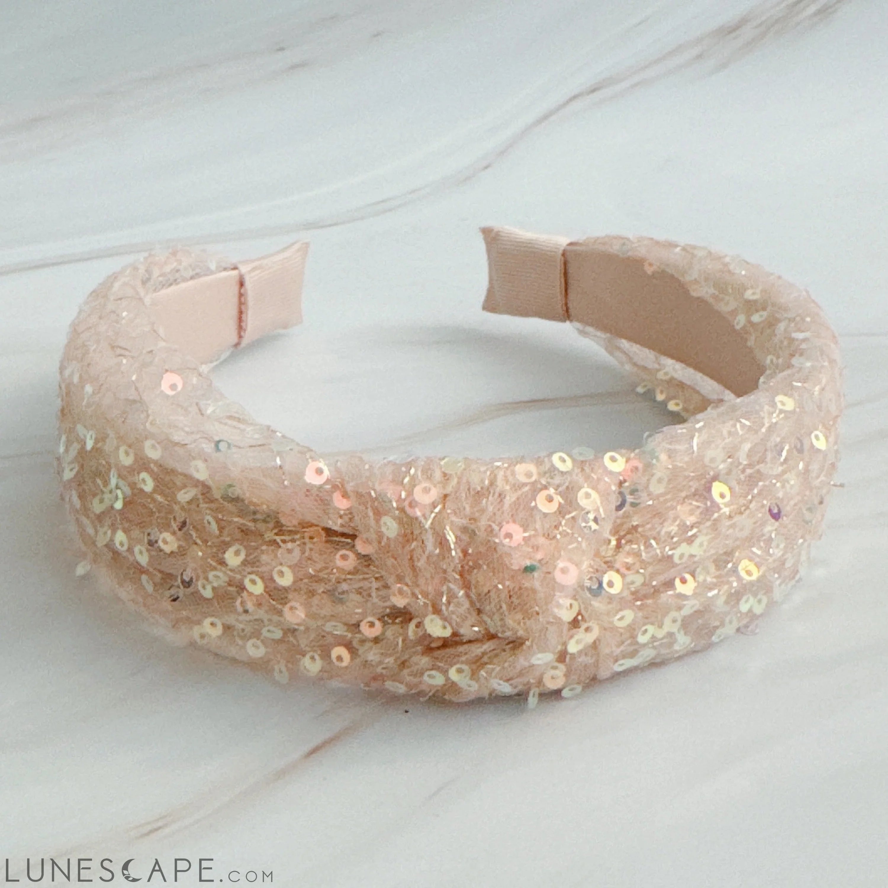 Shimmer Lover Knot Headband LUNESCAPE