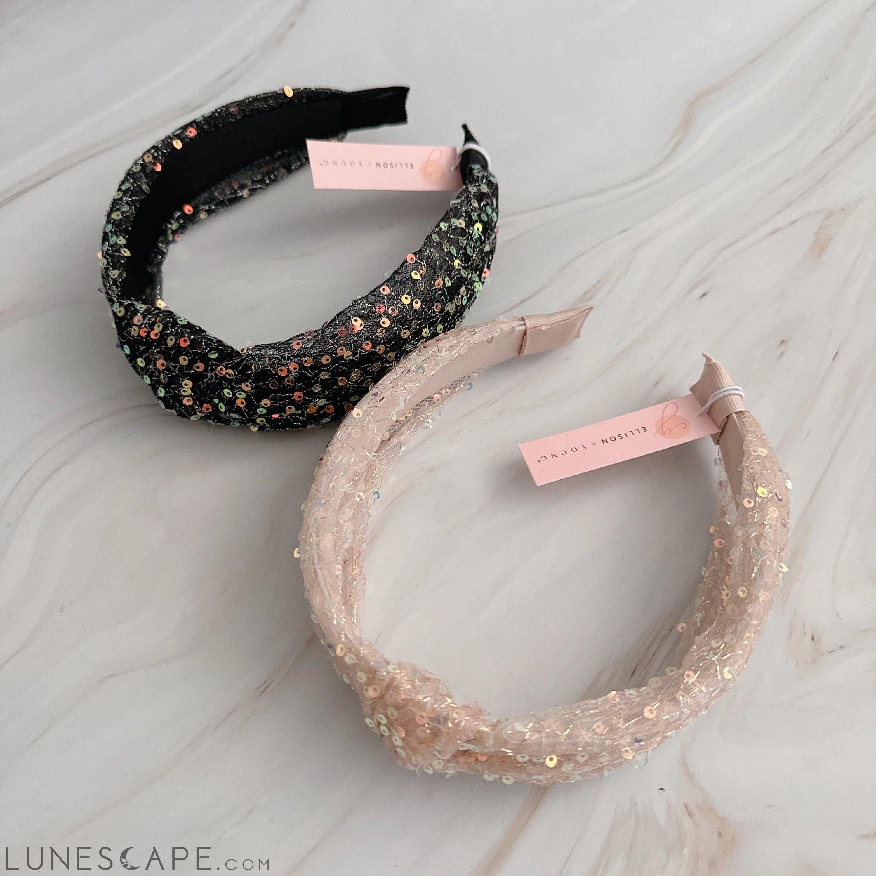Shimmer Lover Knot Headband LUNESCAPE