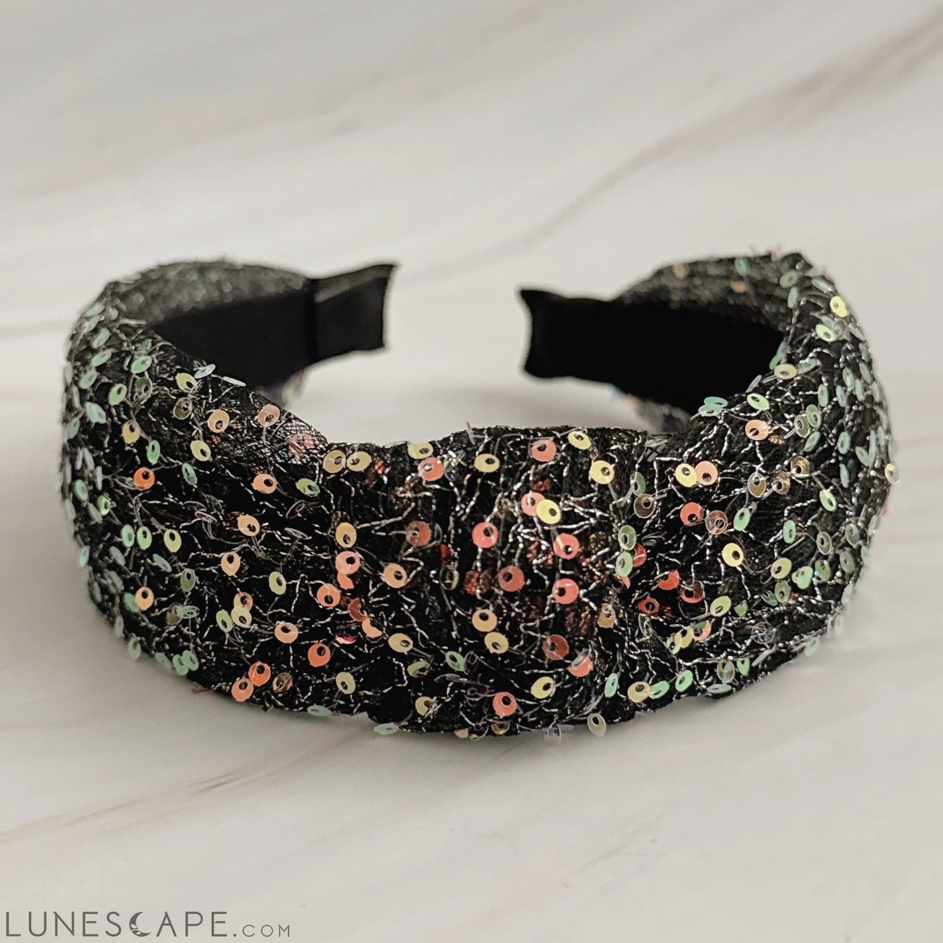 Shimmer Lover Knot Headband LUNESCAPE