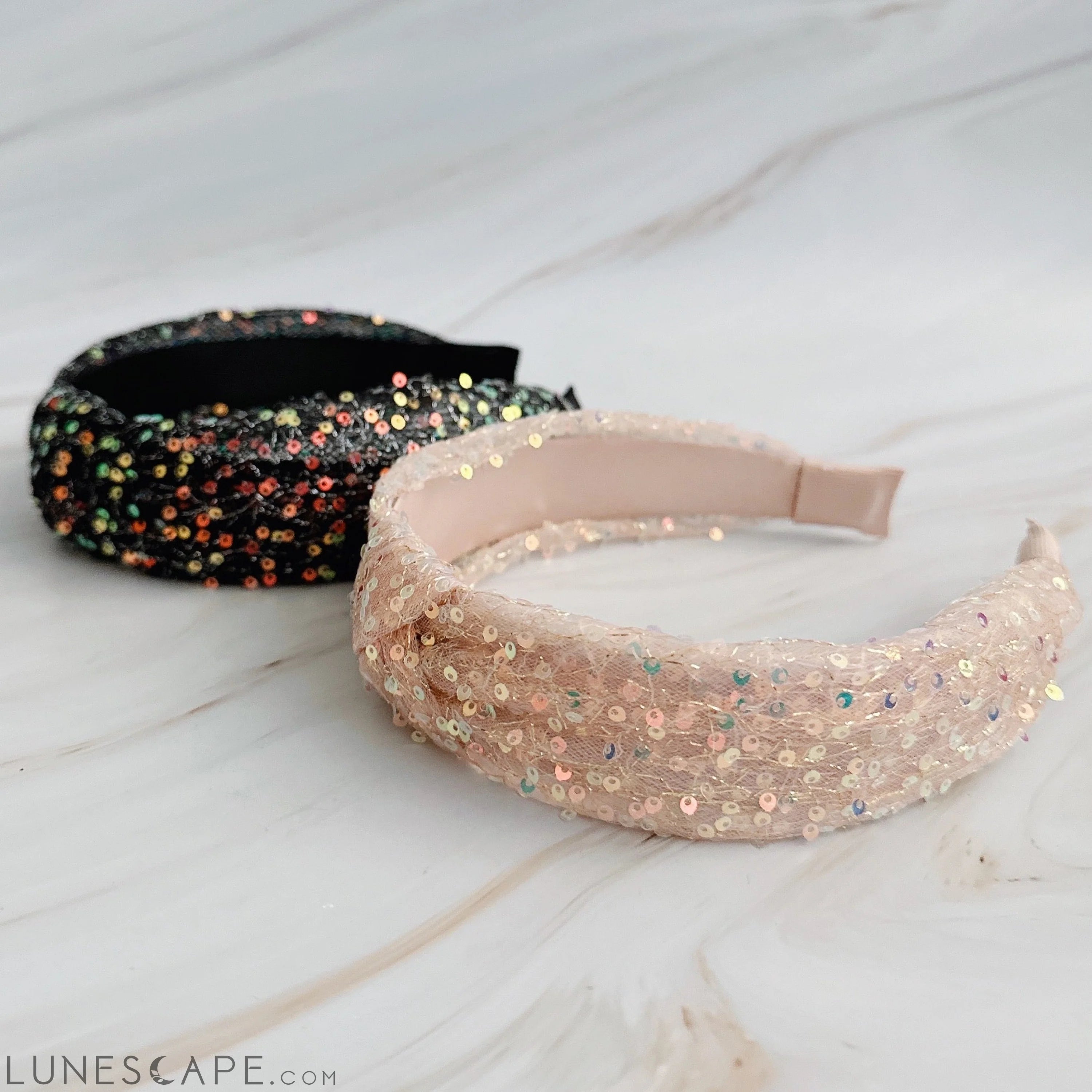 Shimmer Lover Knot Headband LUNESCAPE