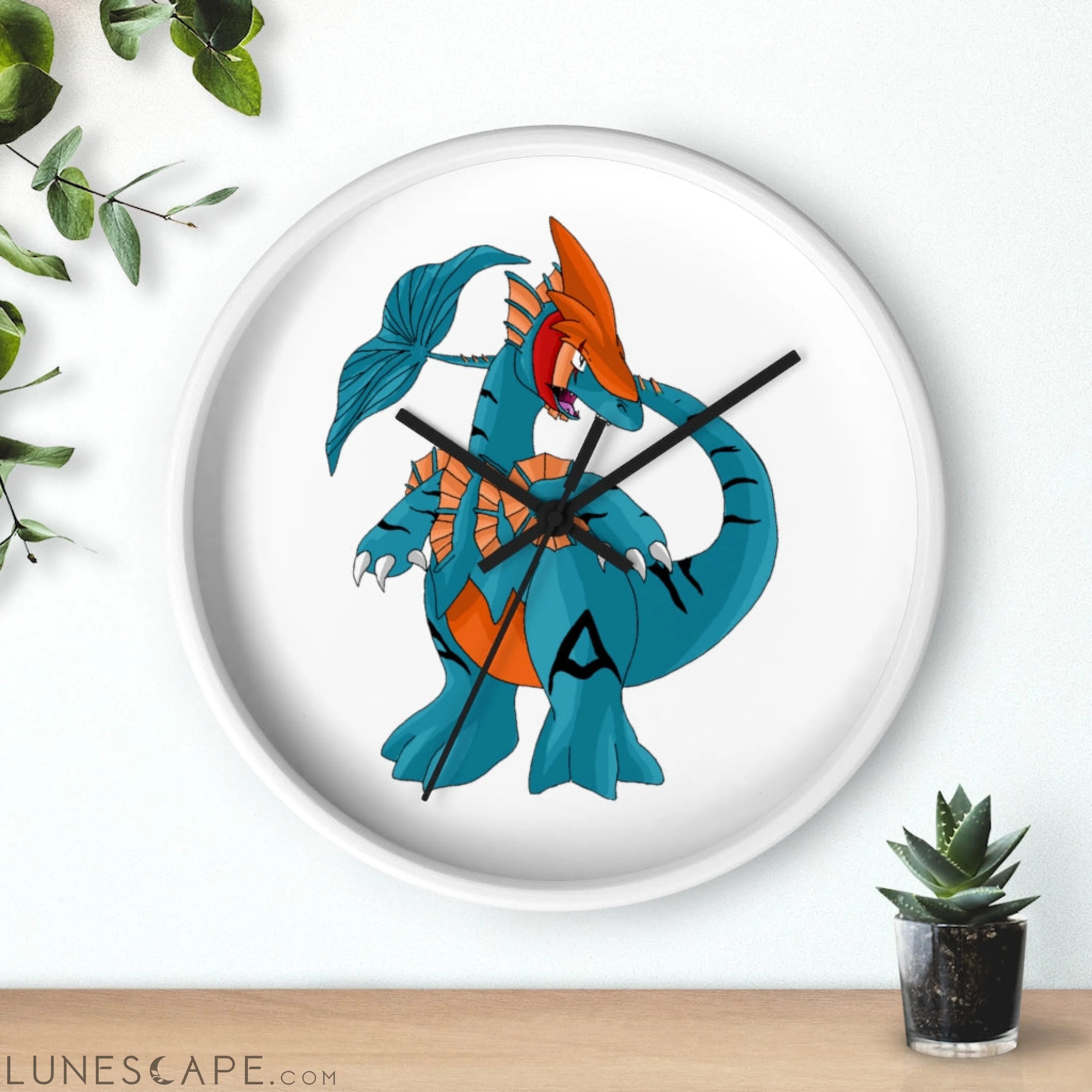 Shirei Wall clock LUNESCAPE