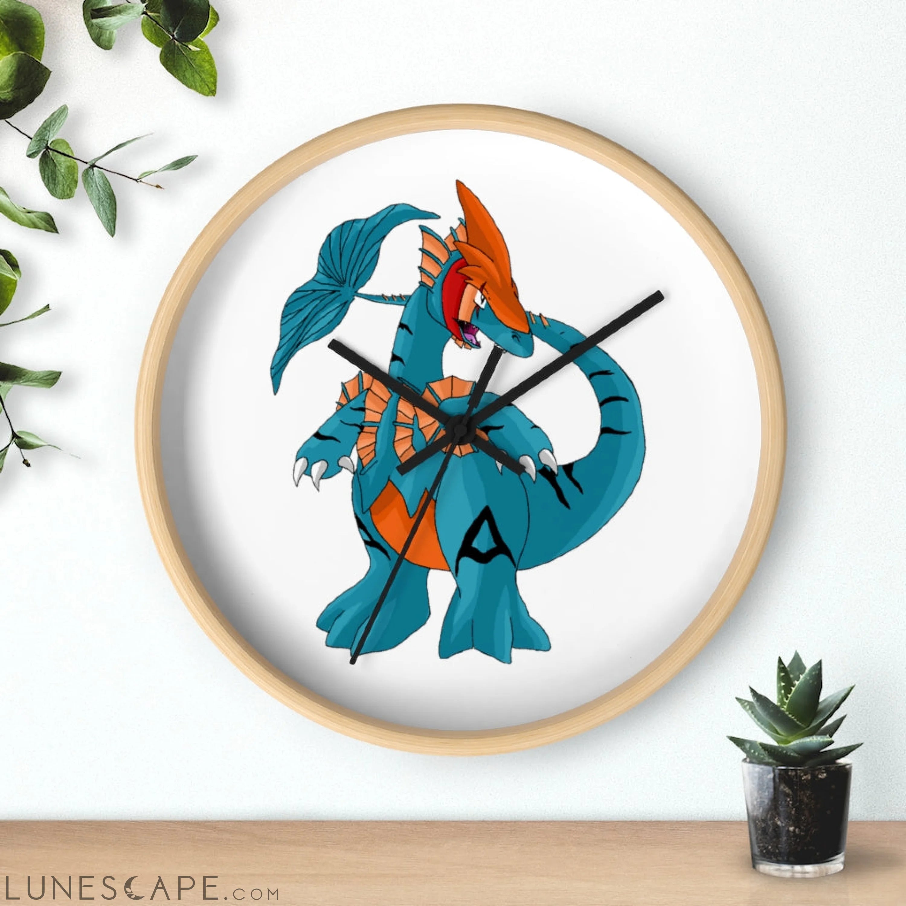 Shirei Wall clock LUNESCAPE