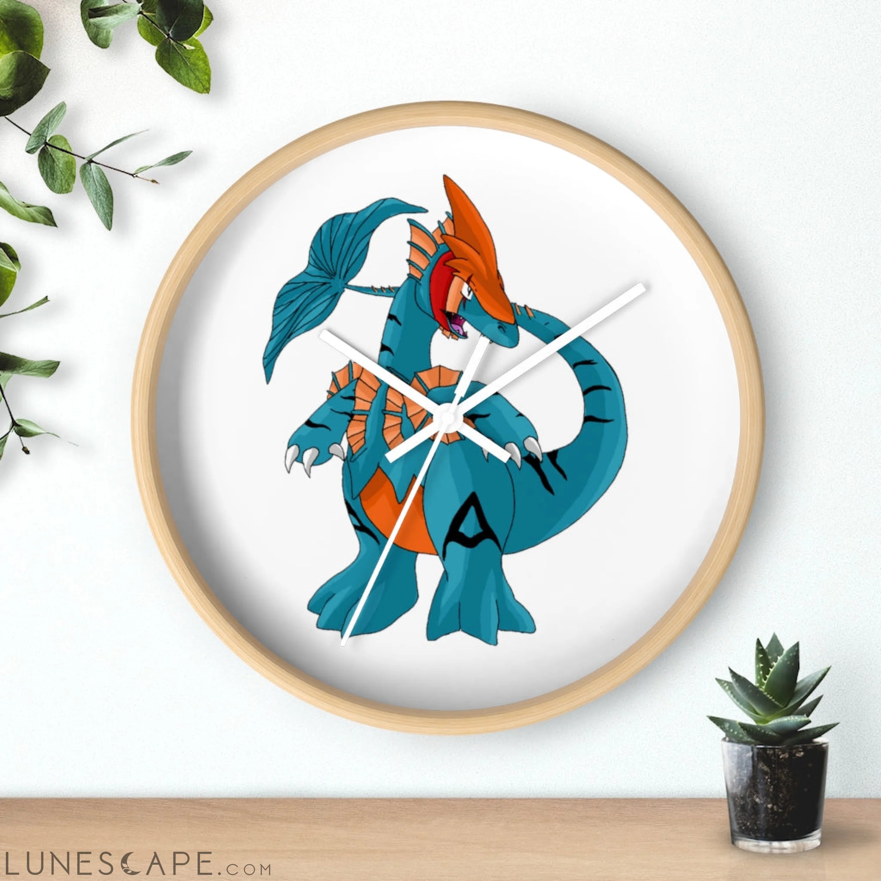 Shirei Wall clock LUNESCAPE
