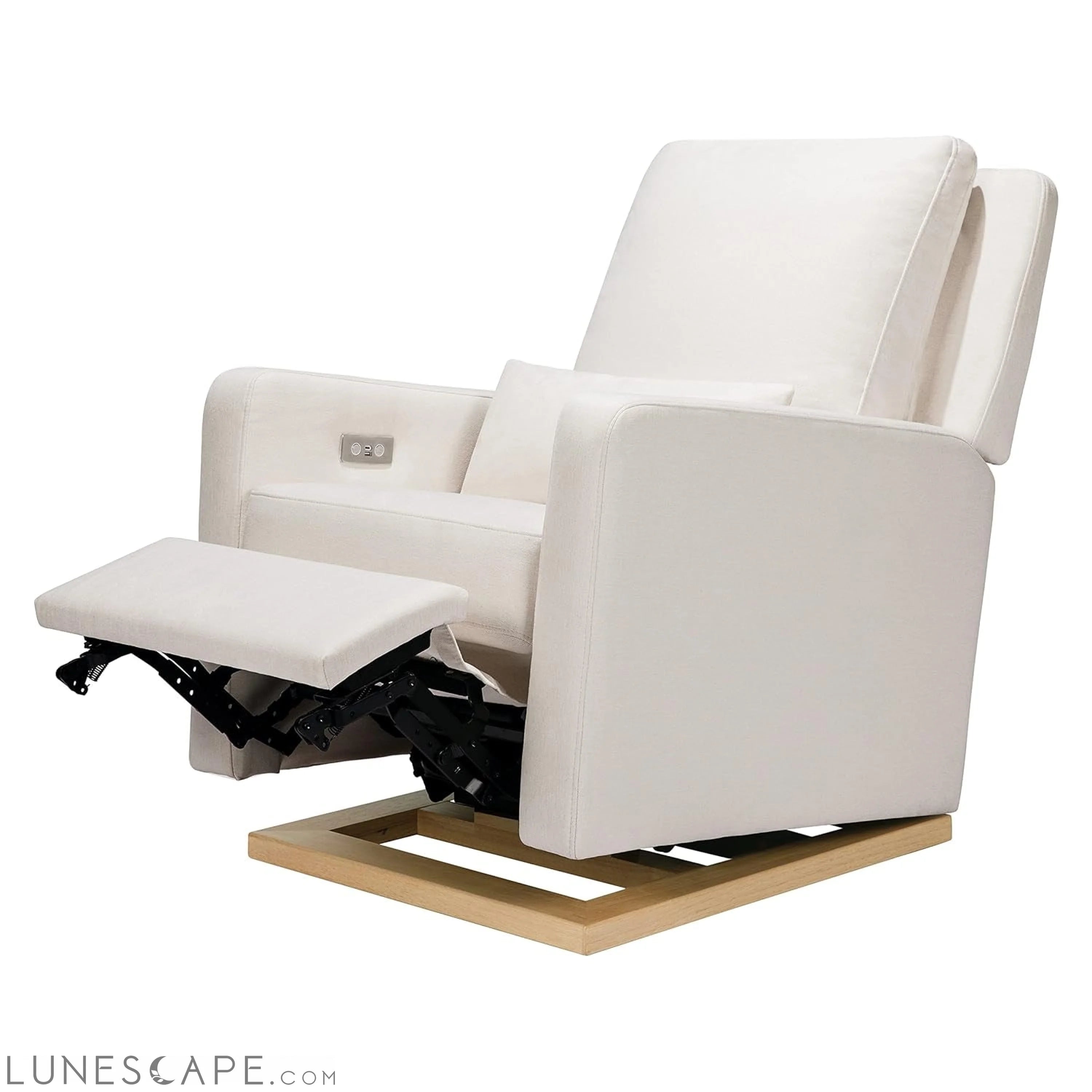 Sigi Electronic Power Recliner & Glider with USB Port in Performance LUNESCAPE