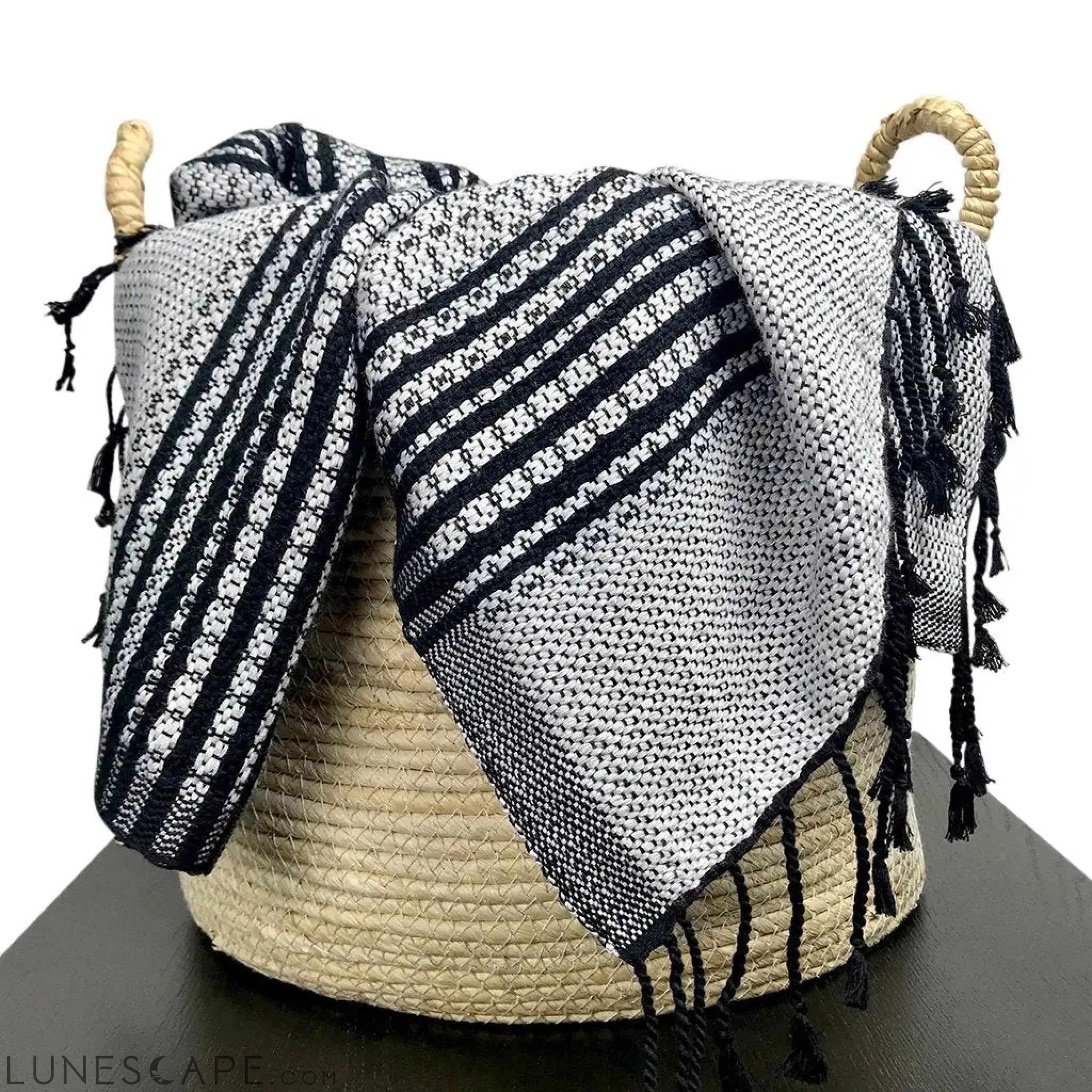 Silver Cambodia Tapestry Throw LUNESCAPE