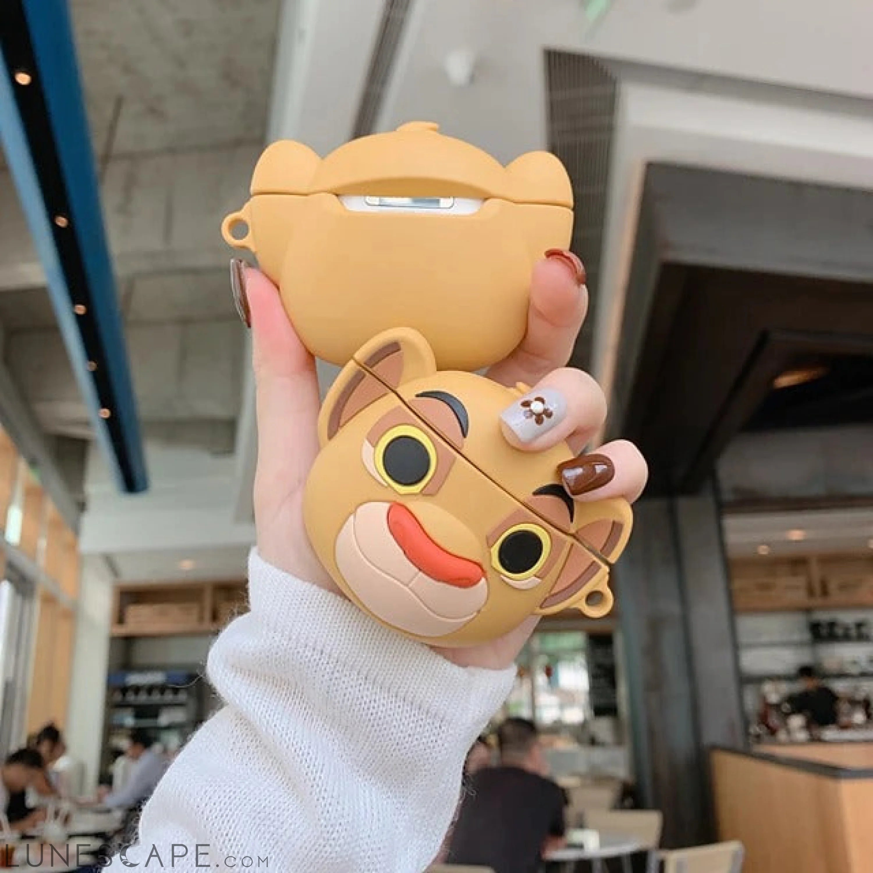 Simba AirPods Case Simba AirPods 1/2 Case Headphone Case LUNESCAPE