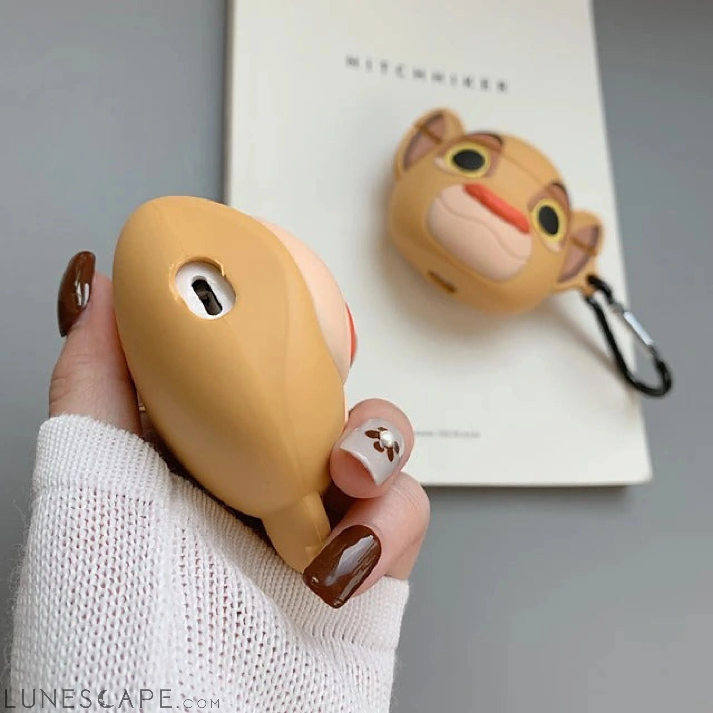 Simba AirPods Case Simba AirPods 1/2 Case Headphone Case LUNESCAPE