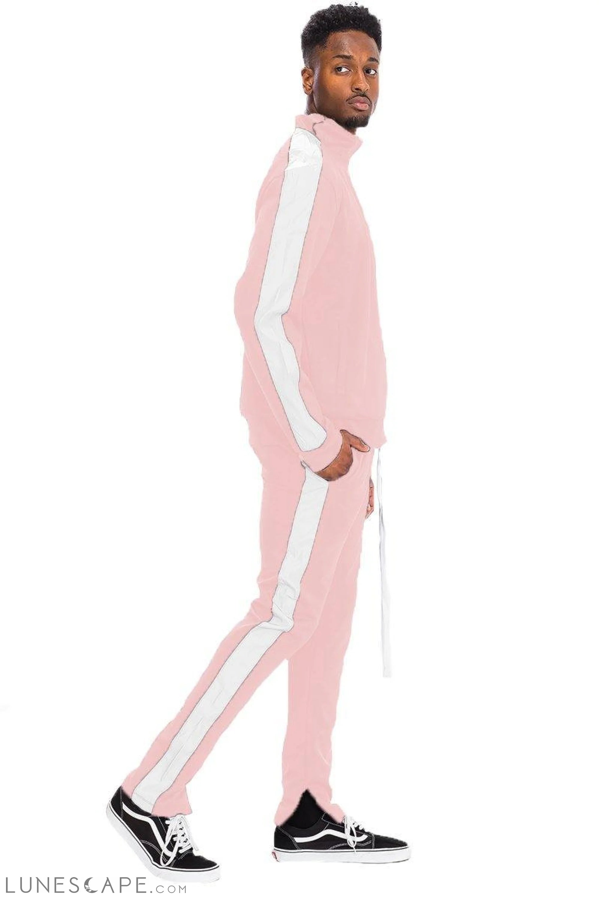 SINGLE STRIPE TRACK SET - PINK LUNESCAPE