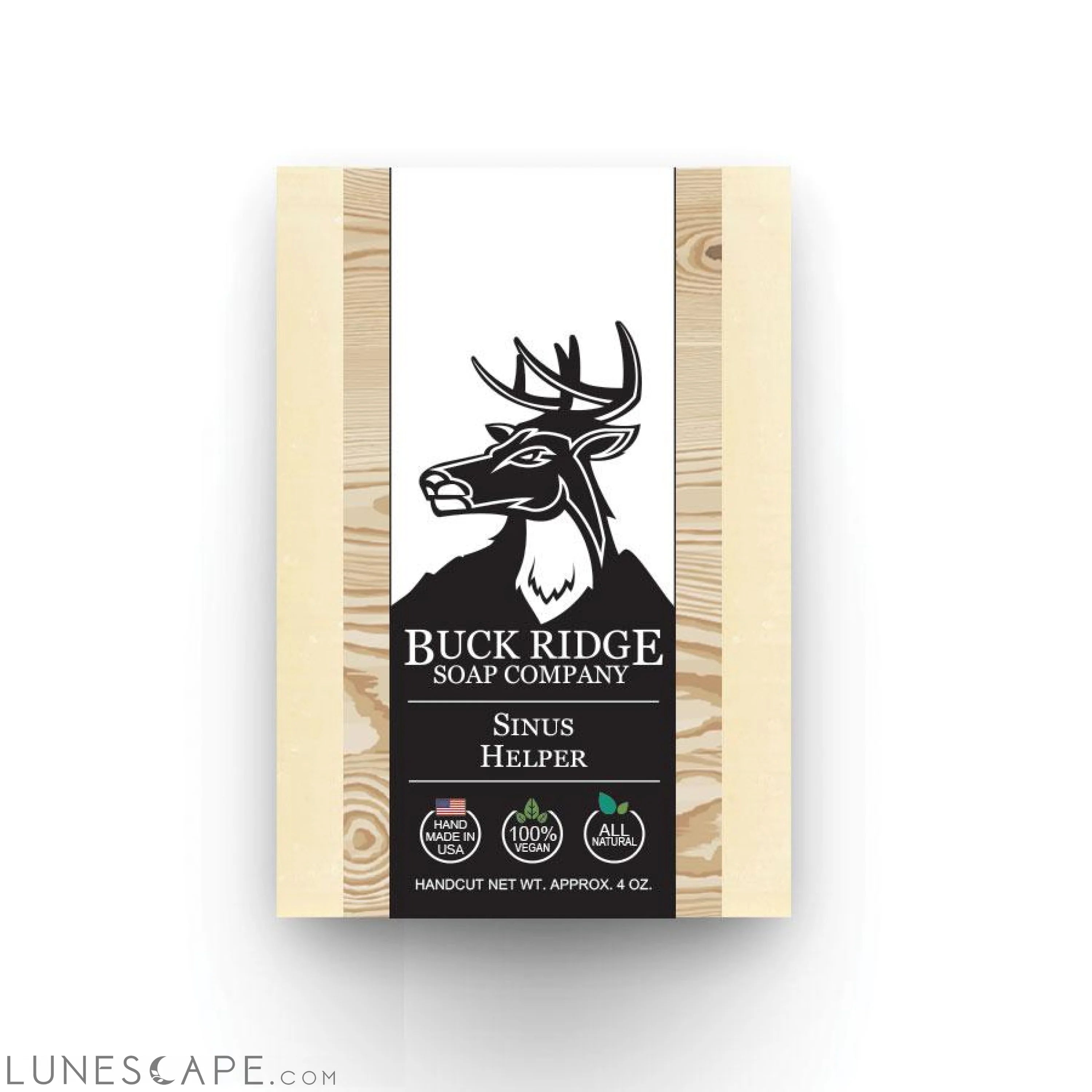 Sinus Helper Men's Handmade Soap LUNESCAPE