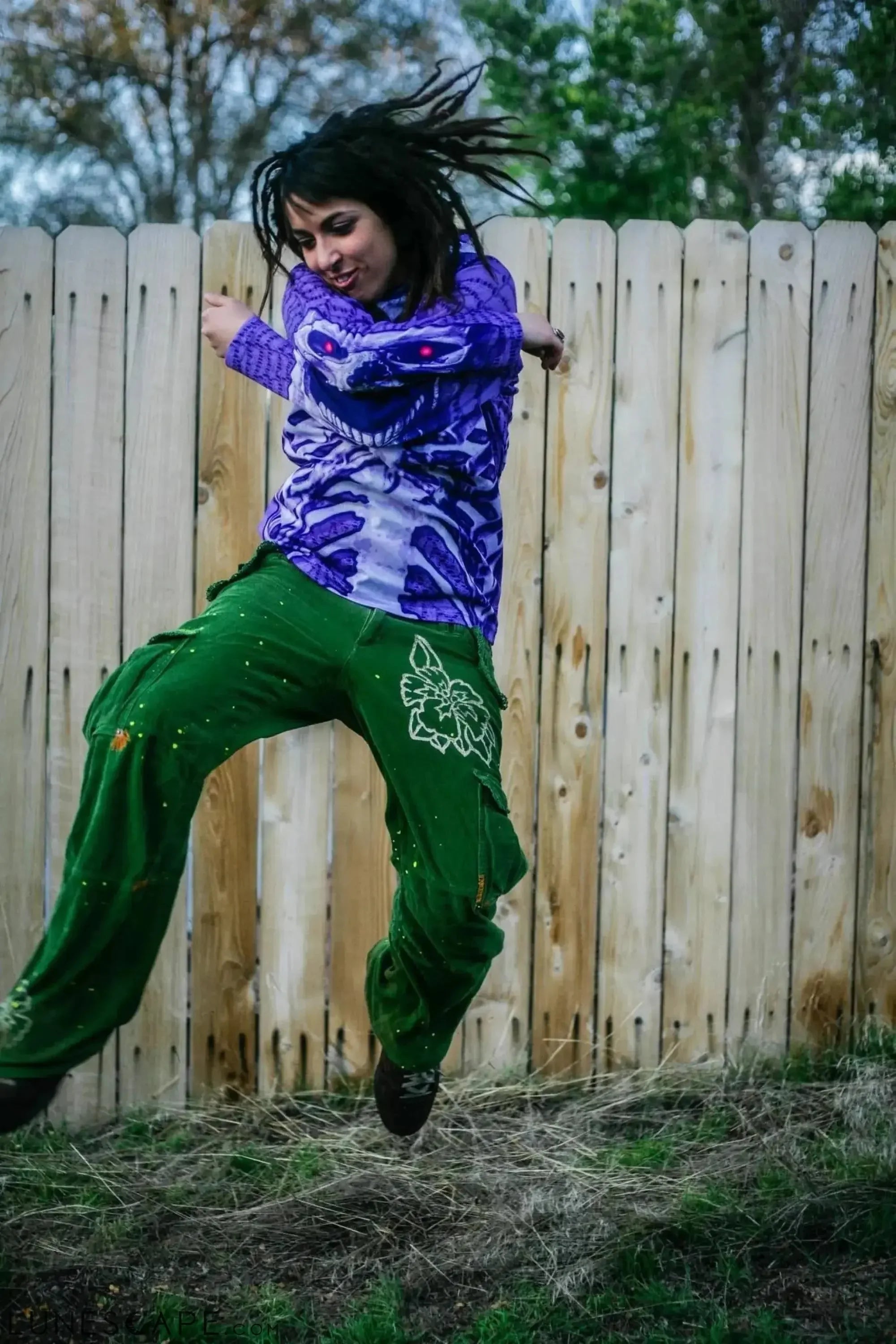 SKELETON in PINK Hoodie Chomp Shirt by MOUTHMAN® LUNESCAPE