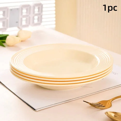 Sleek Minimalist Dinner Plate Versatile Durable Elegant LUNESCAPE