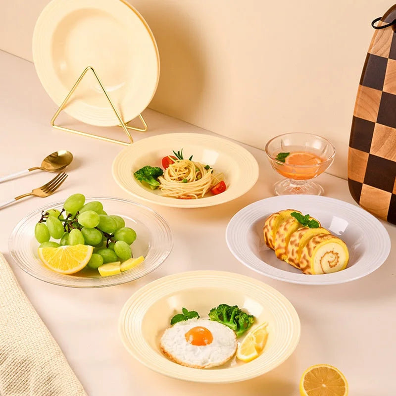 Sleek Minimalist Dinner Plate Versatile Durable Elegant LUNESCAPE