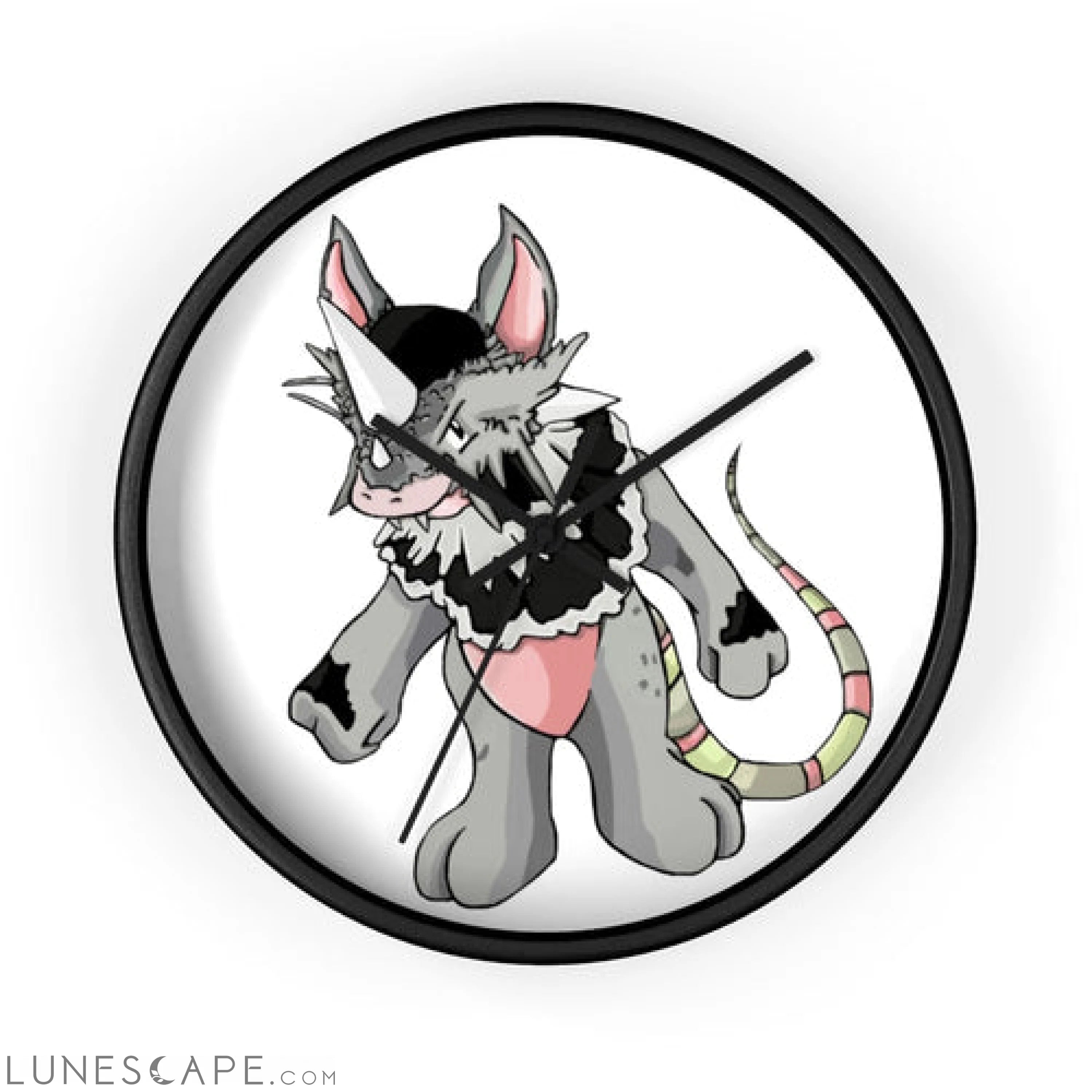 Snibble Wall clock LUNESCAPE