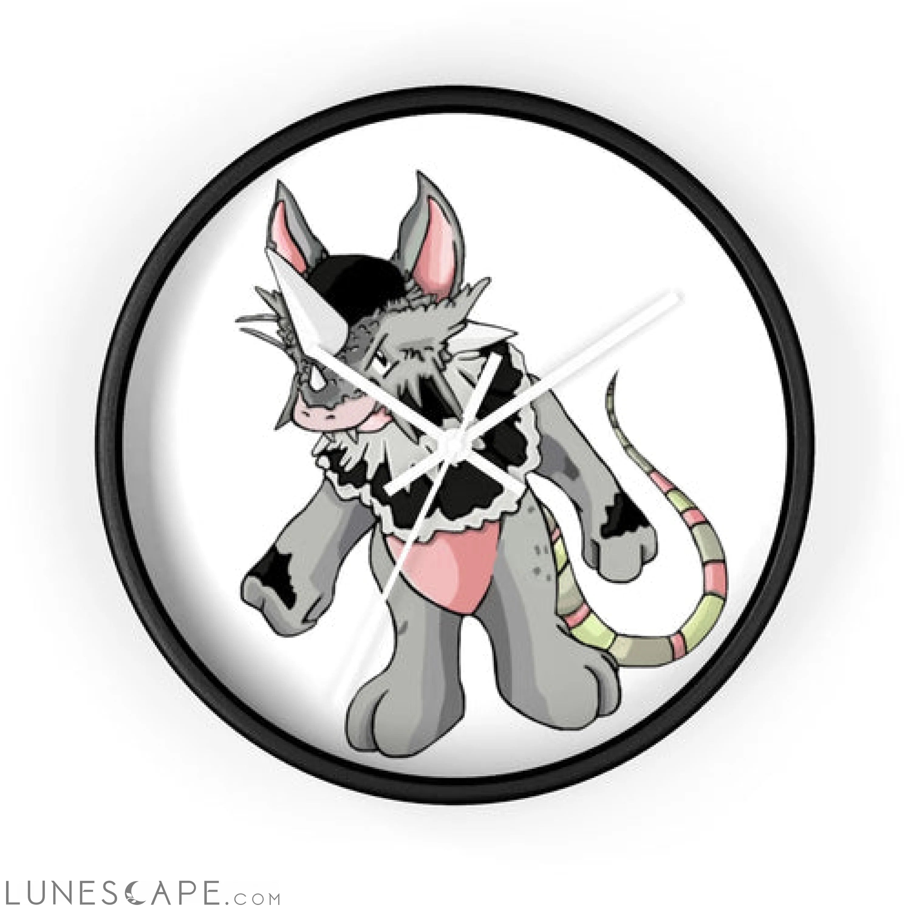 Snibble Wall clock LUNESCAPE