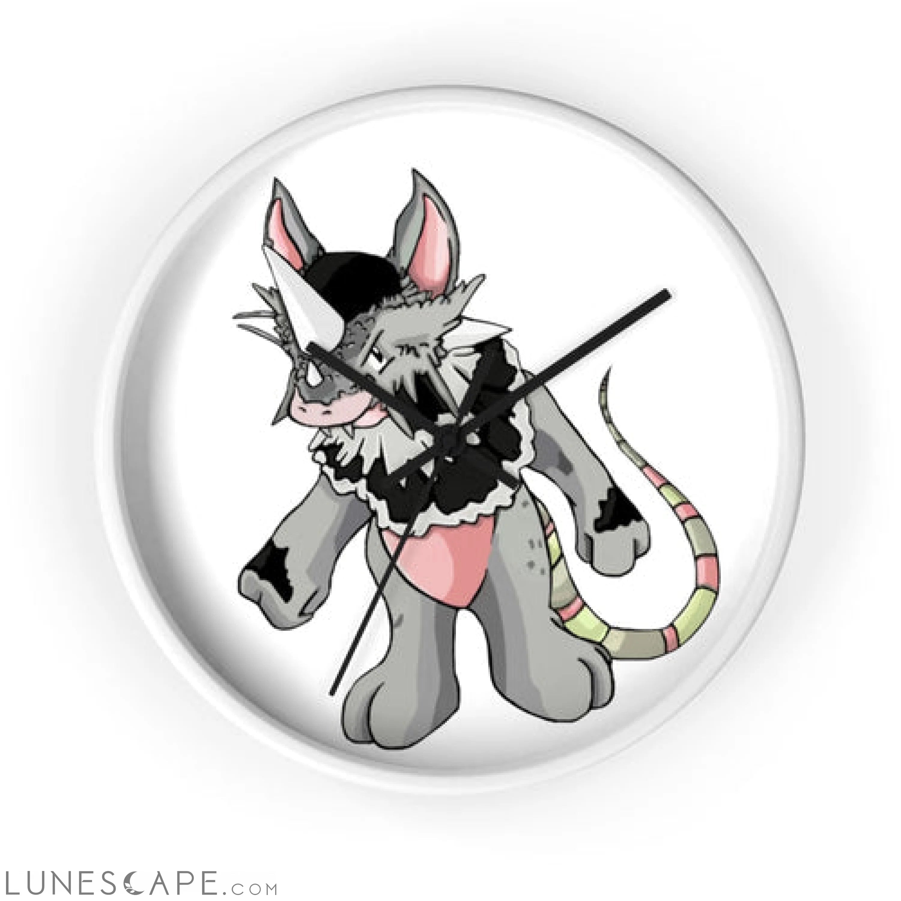 Snibble Wall clock LUNESCAPE