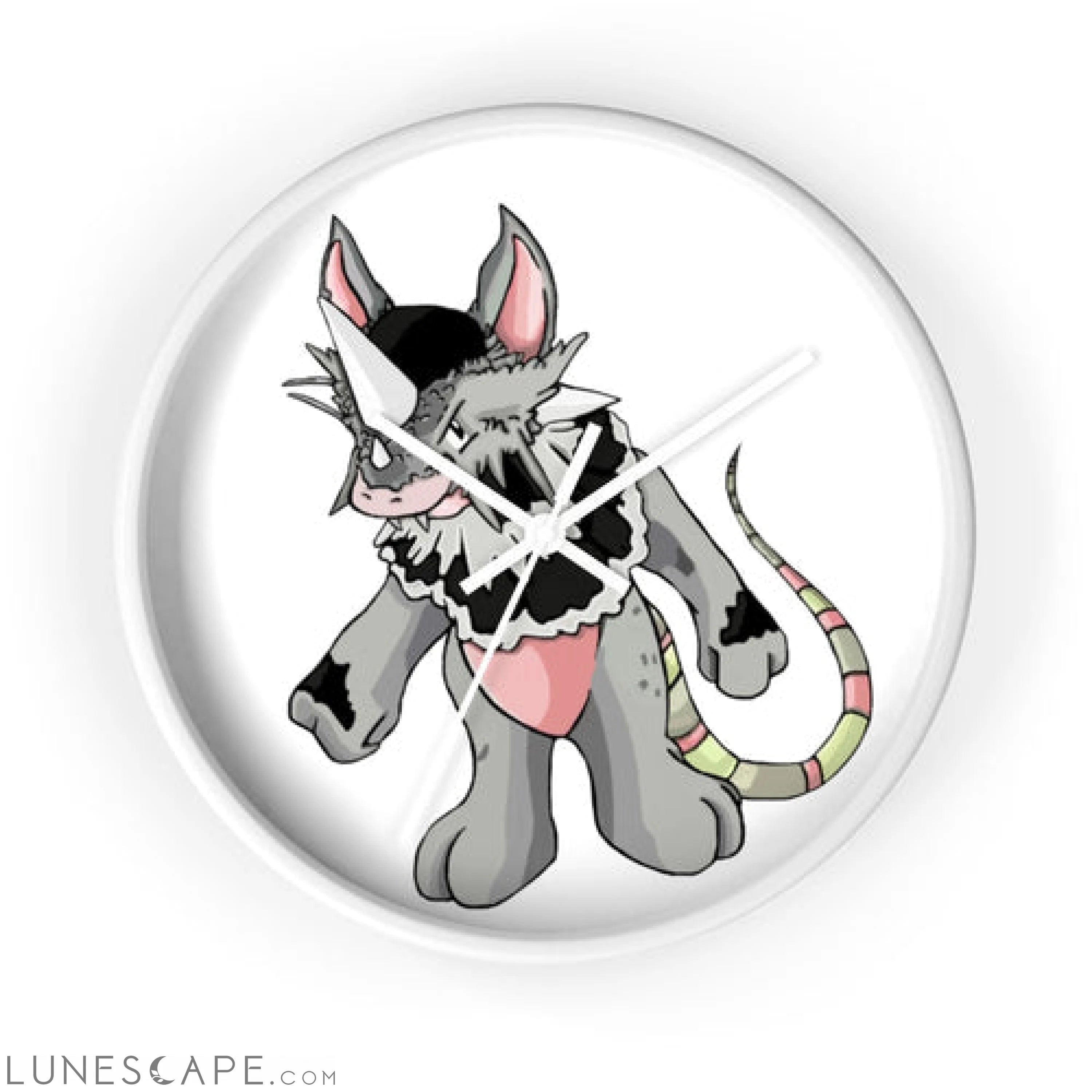 Snibble Wall clock LUNESCAPE