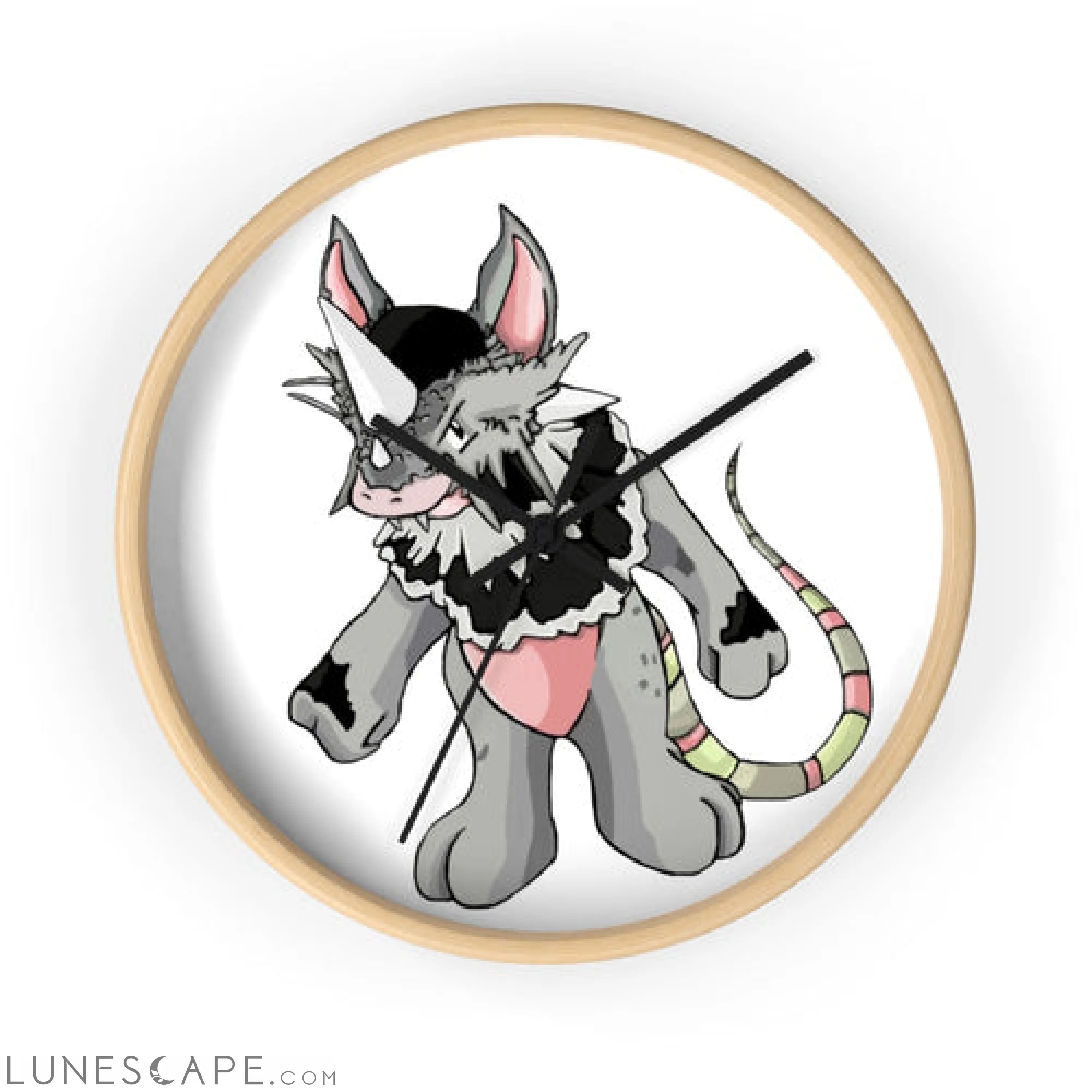 Snibble Wall clock LUNESCAPE