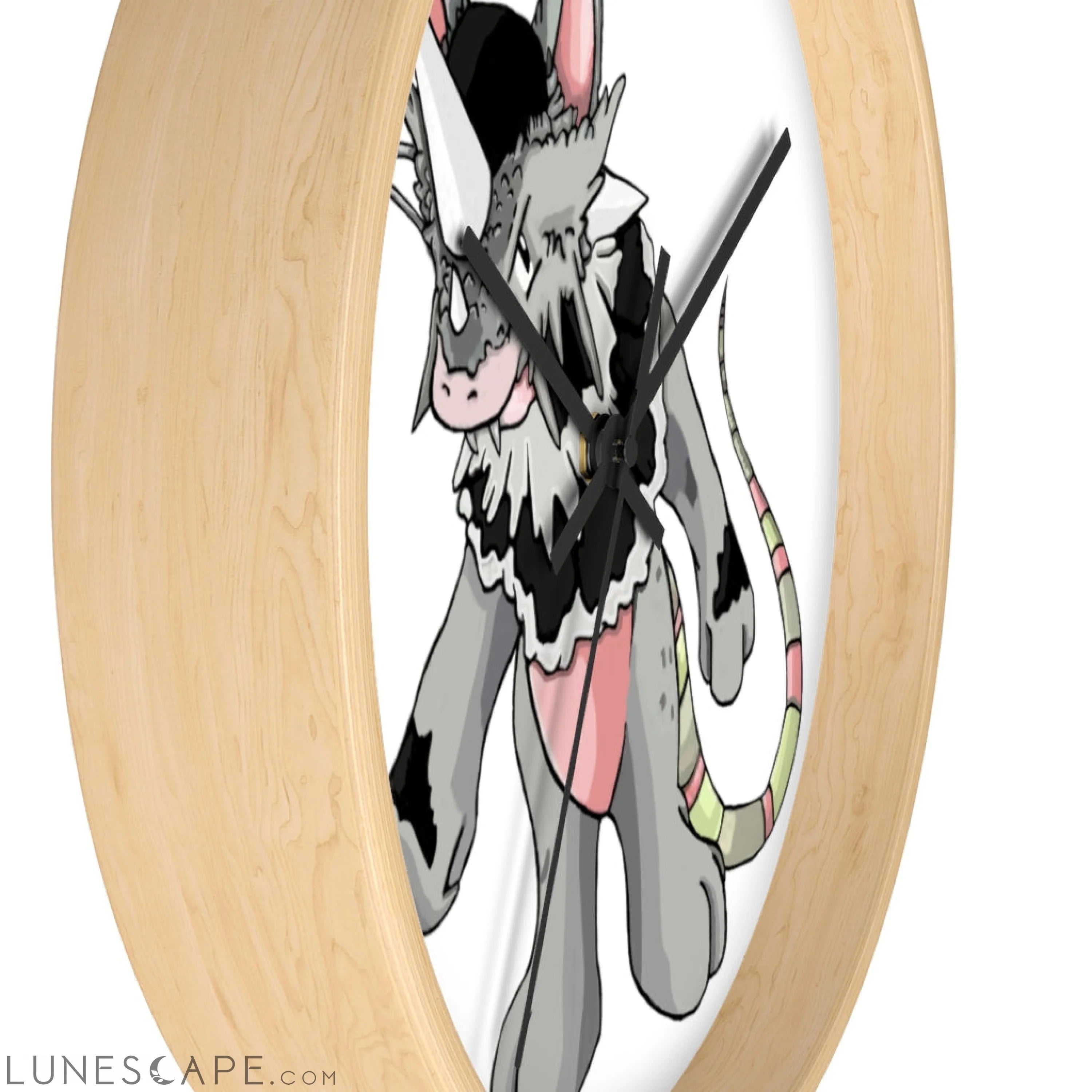 Snibble Wall clock LUNESCAPE