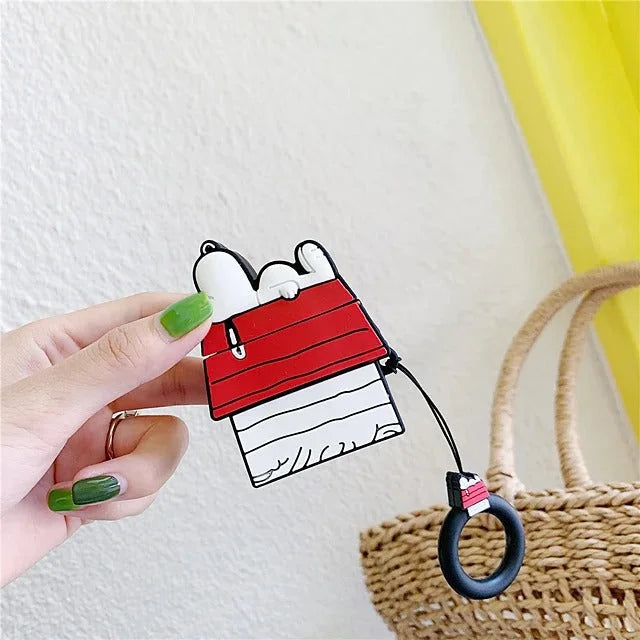 Snoopy House AirPods Headphone Case LUNESCAPE