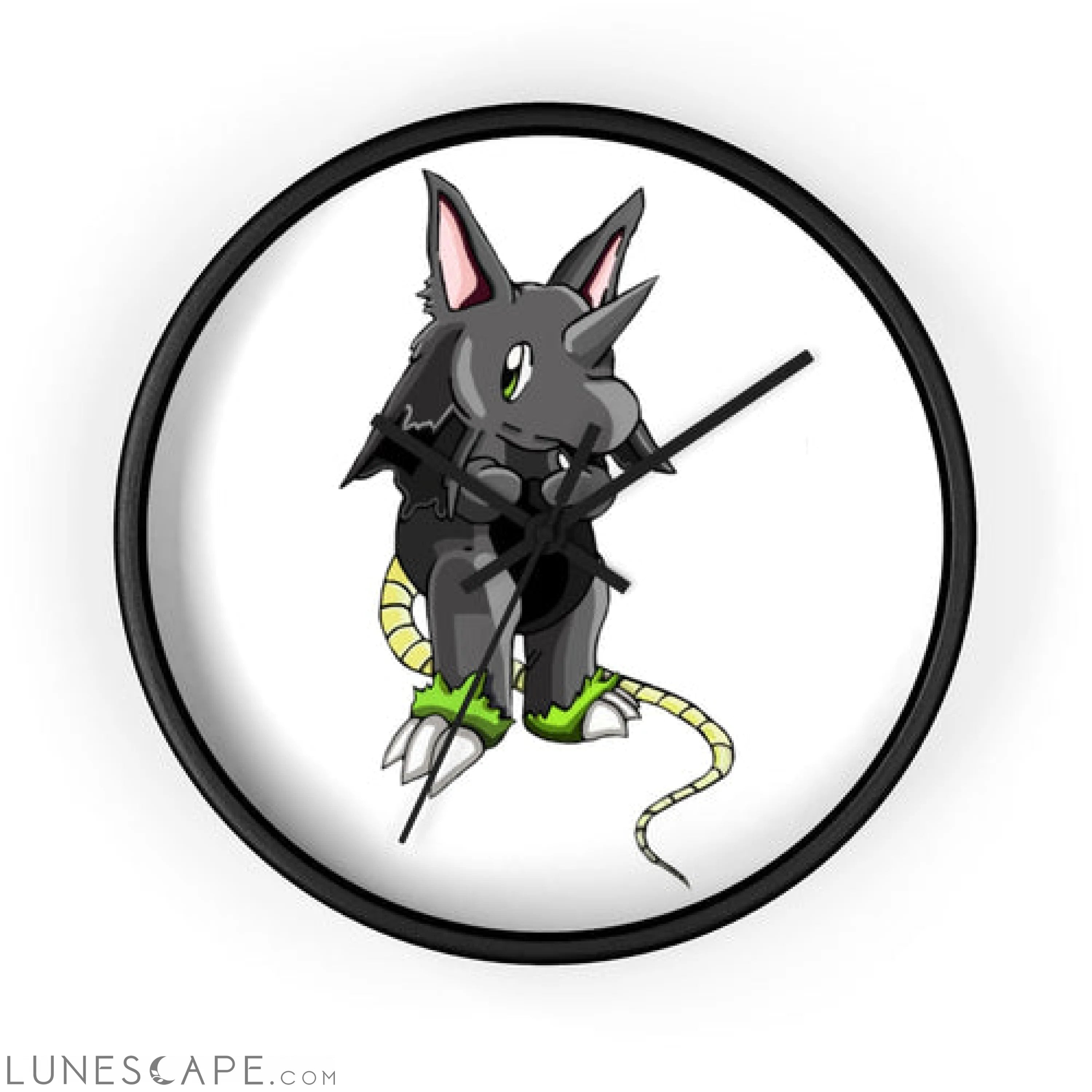 Snouse Wall clock LUNESCAPE