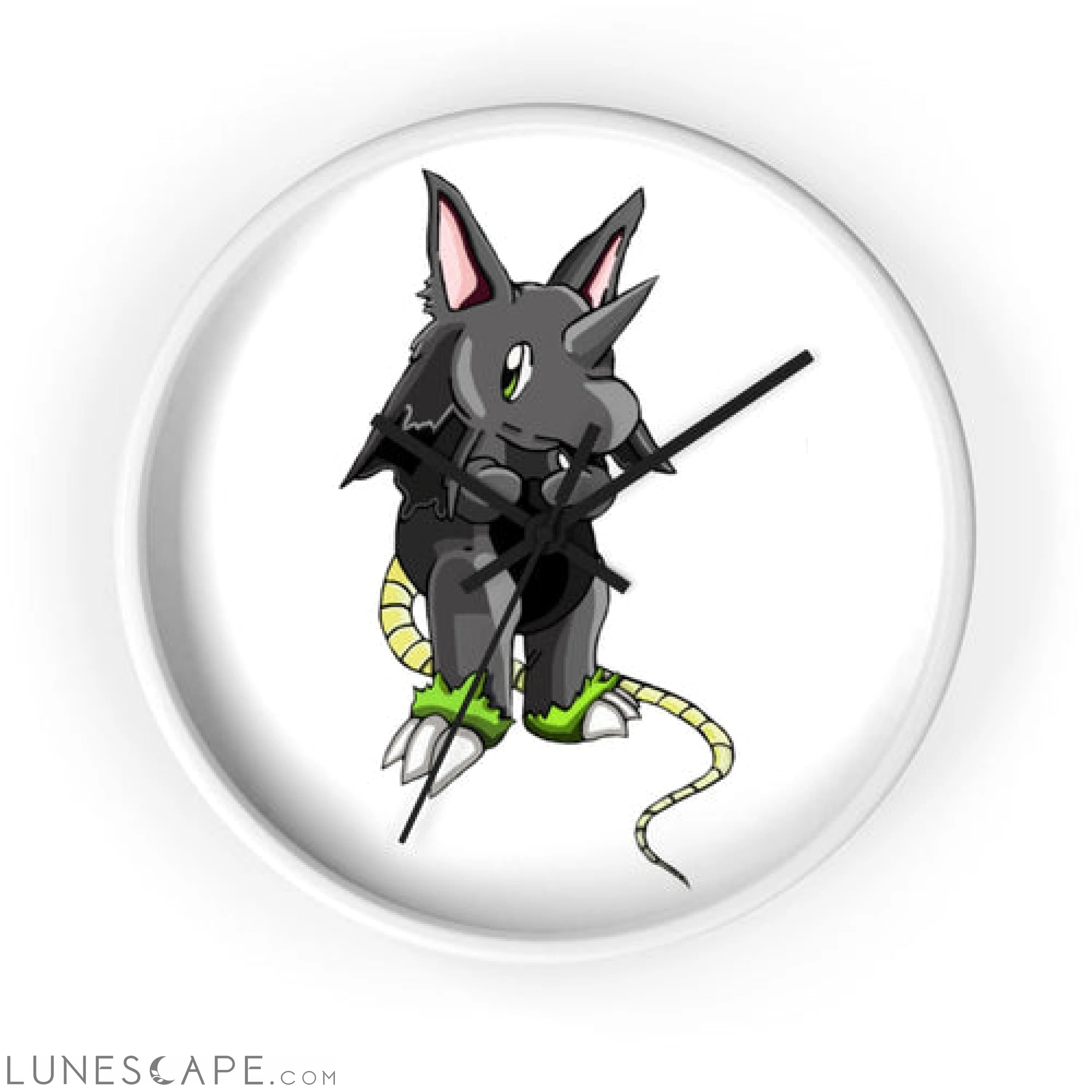 Snouse Wall clock LUNESCAPE