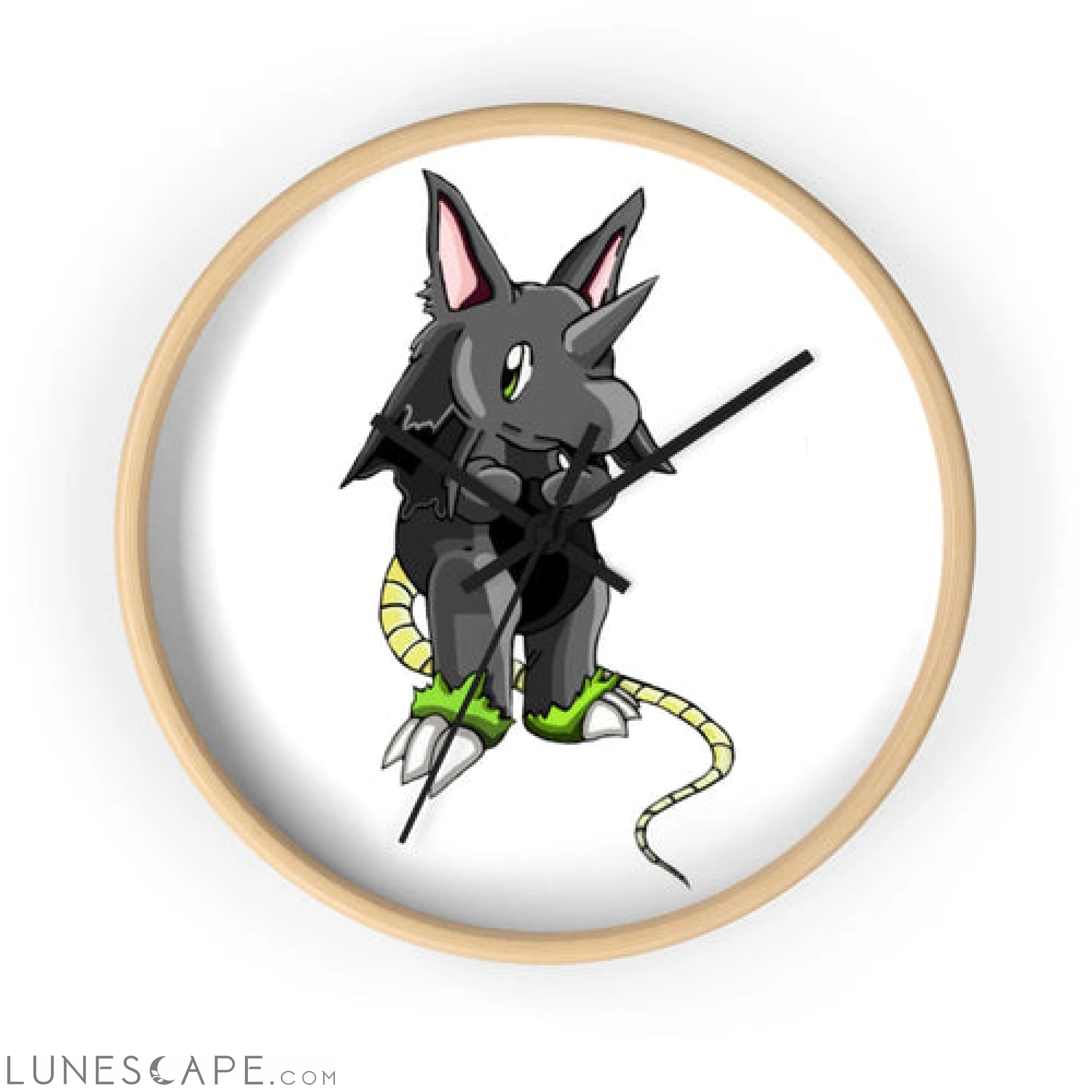 Snouse Wall clock LUNESCAPE