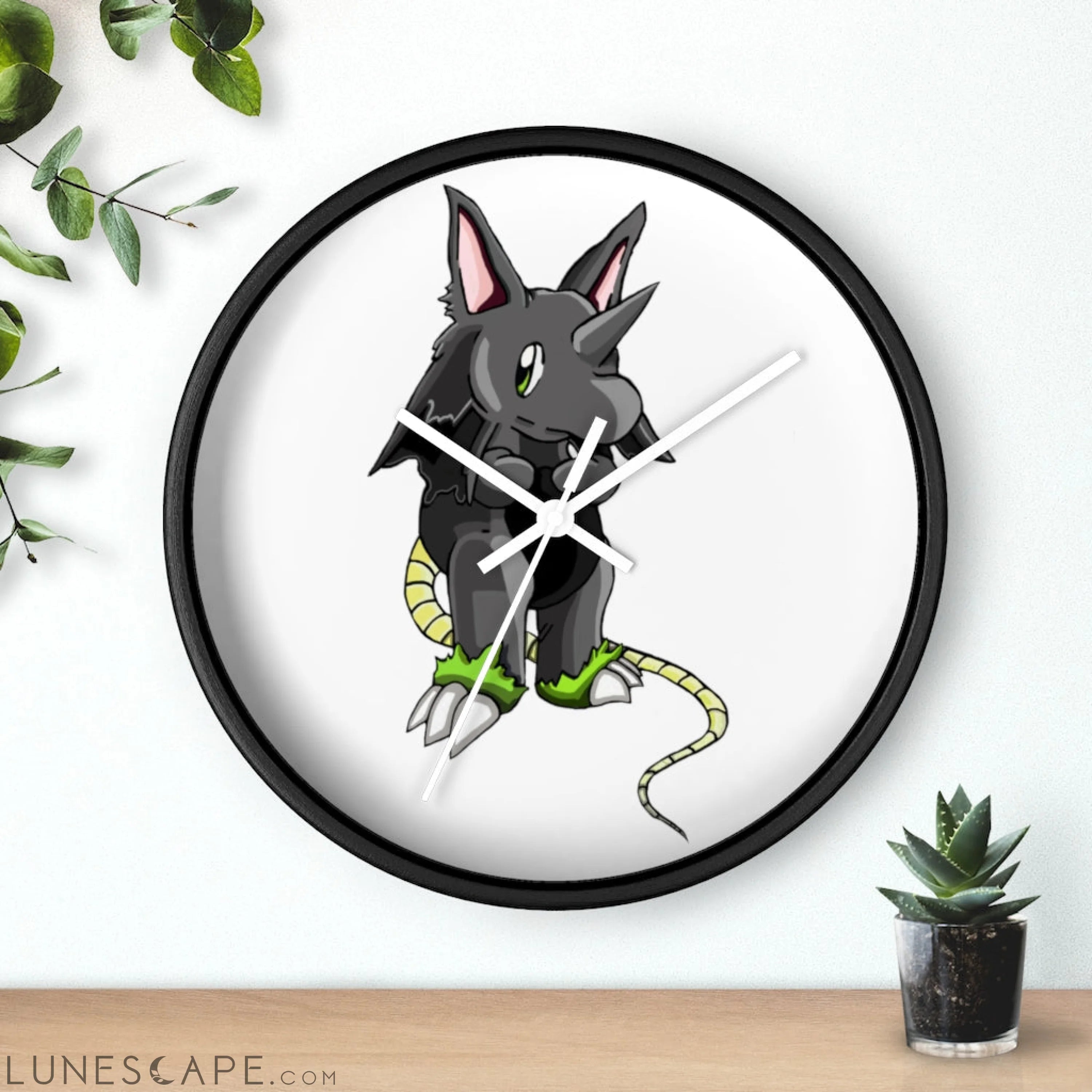 Snouse Wall clock LUNESCAPE
