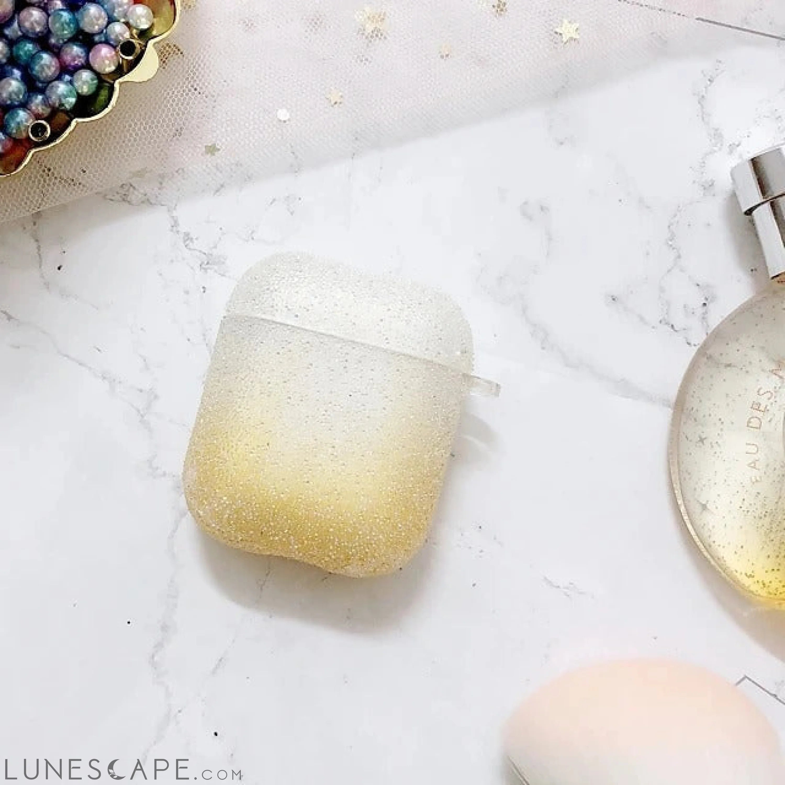 Soft TPU Headphone Case Glitter Shine Color Gradient For AirPods1/2/3 LUNESCAPE