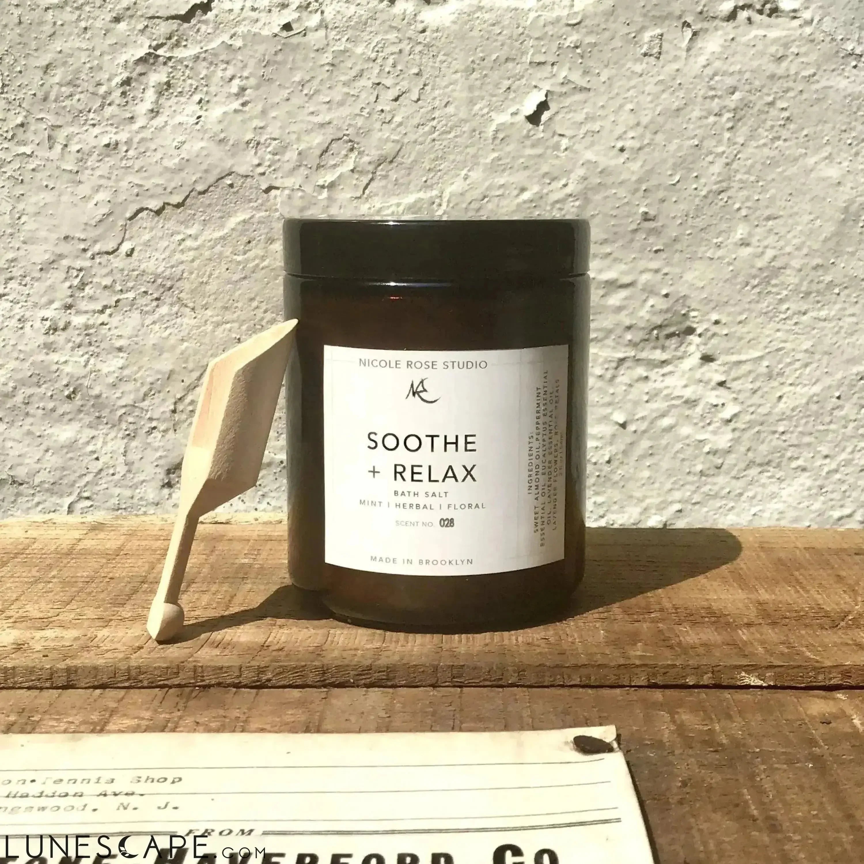 "Soothe + Relax" Bath Soak - by Nicole Rose Studio Inc.® LUNESCAPE
