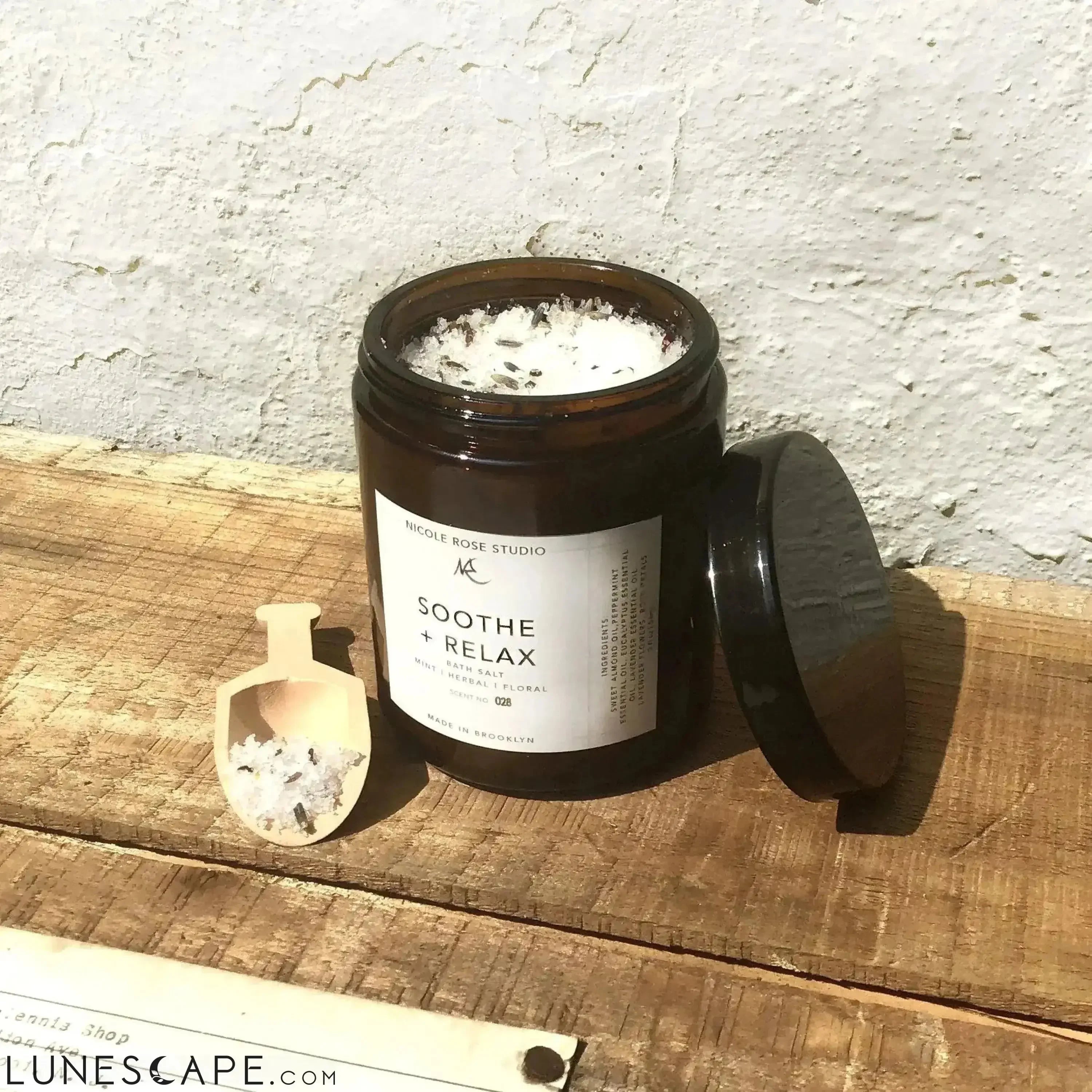 "Soothe + Relax" Bath Soak - by Nicole Rose Studio Inc.® LUNESCAPE