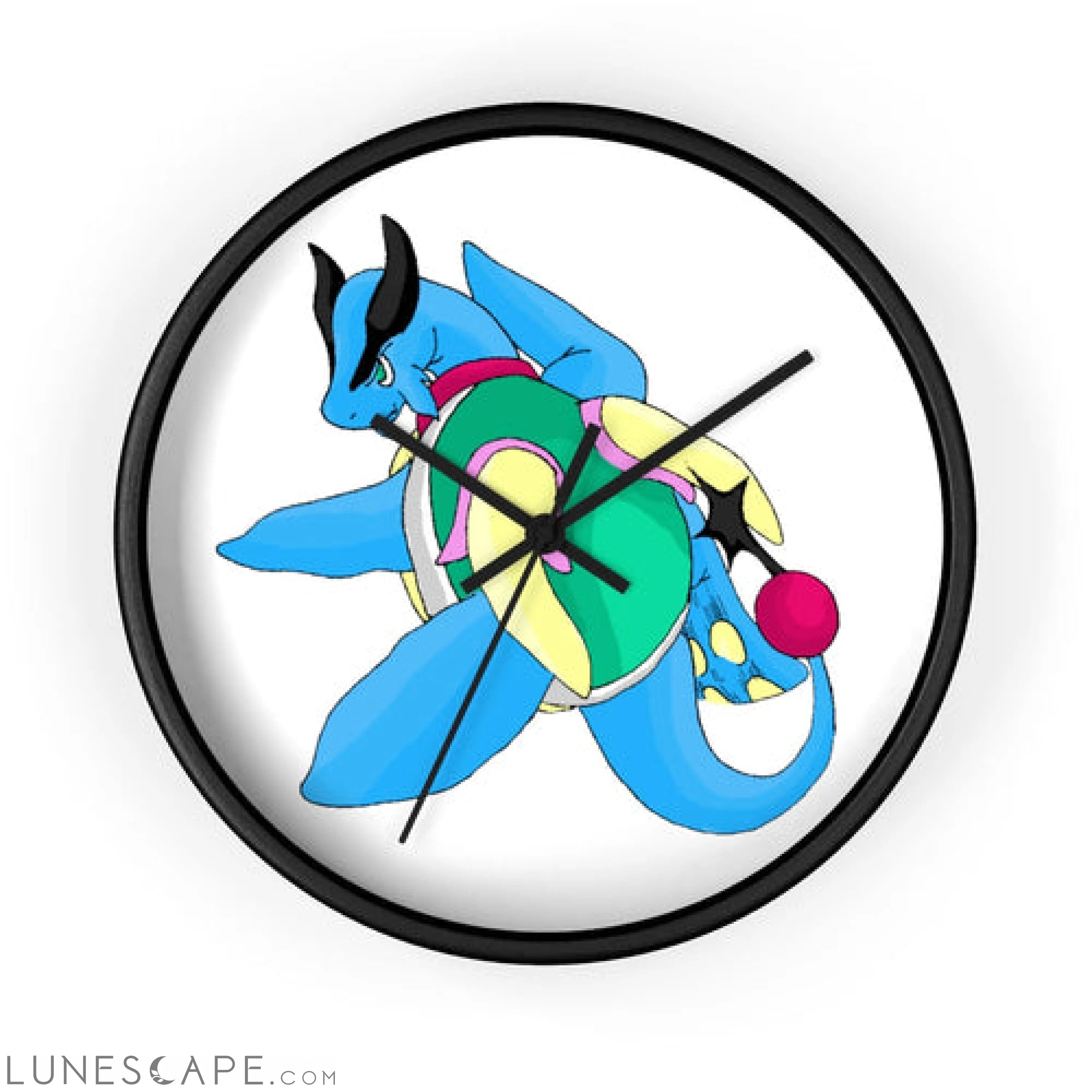 Spanglex Wall clock LUNESCAPE