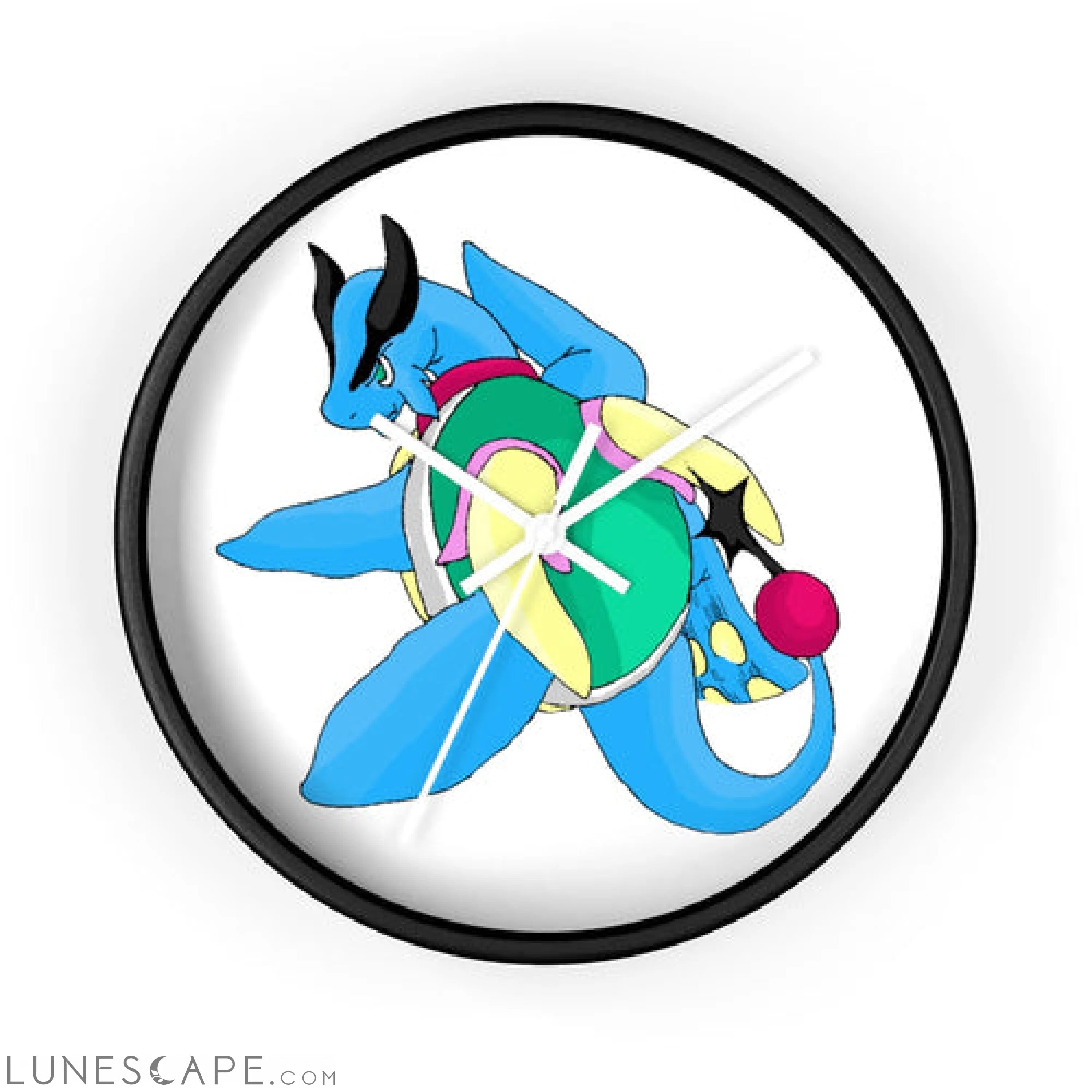 Spanglex Wall clock LUNESCAPE