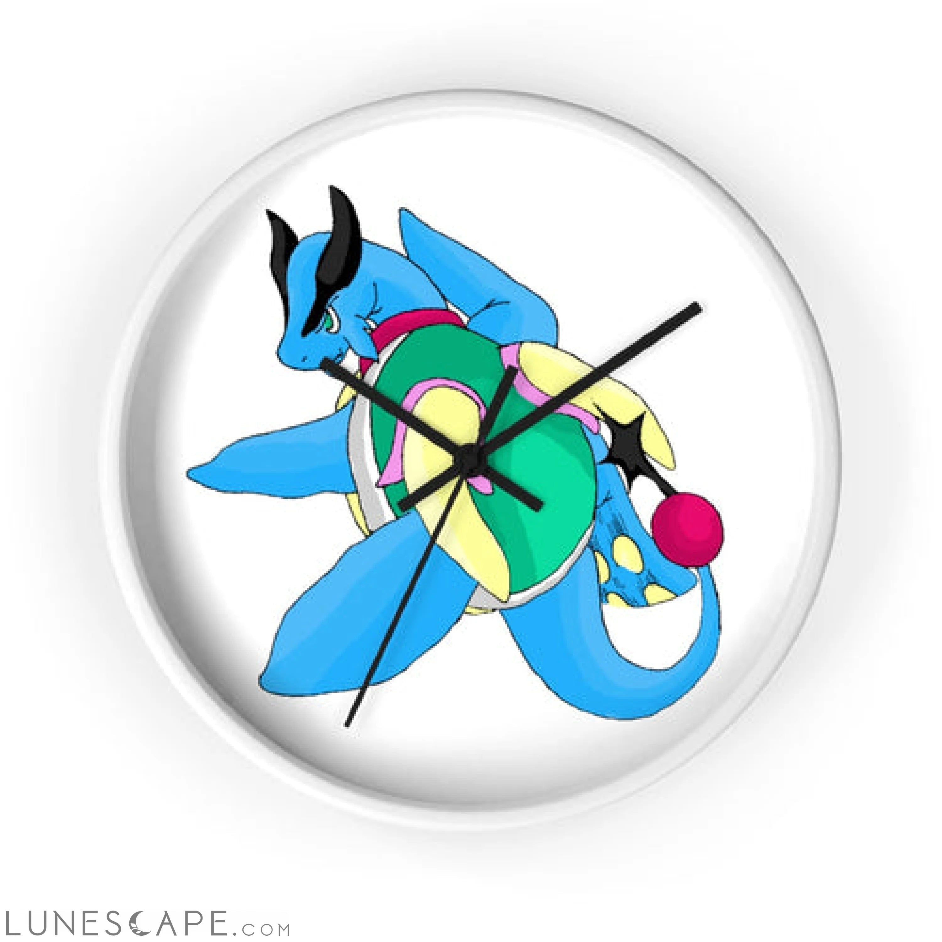 Spanglex Wall clock LUNESCAPE