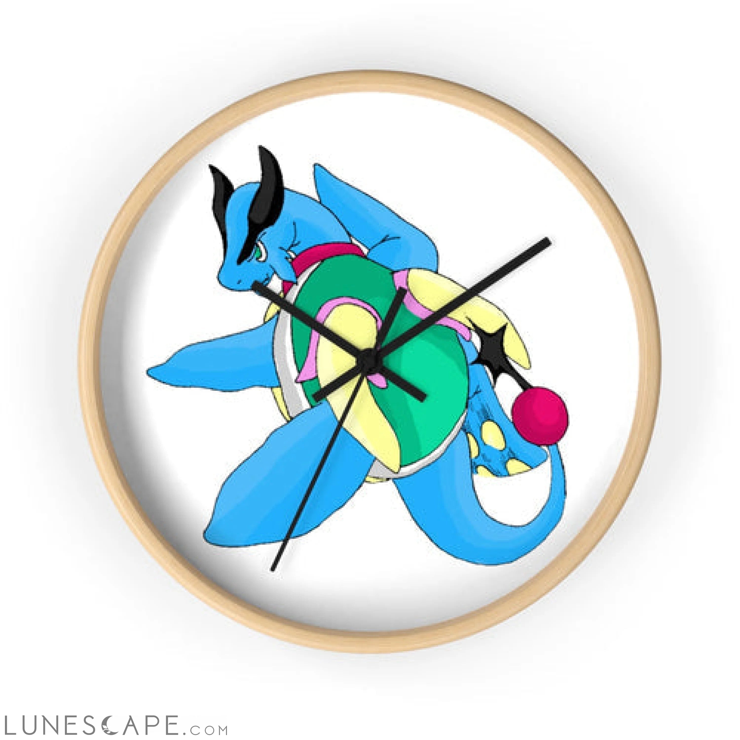 Spanglex Wall clock LUNESCAPE