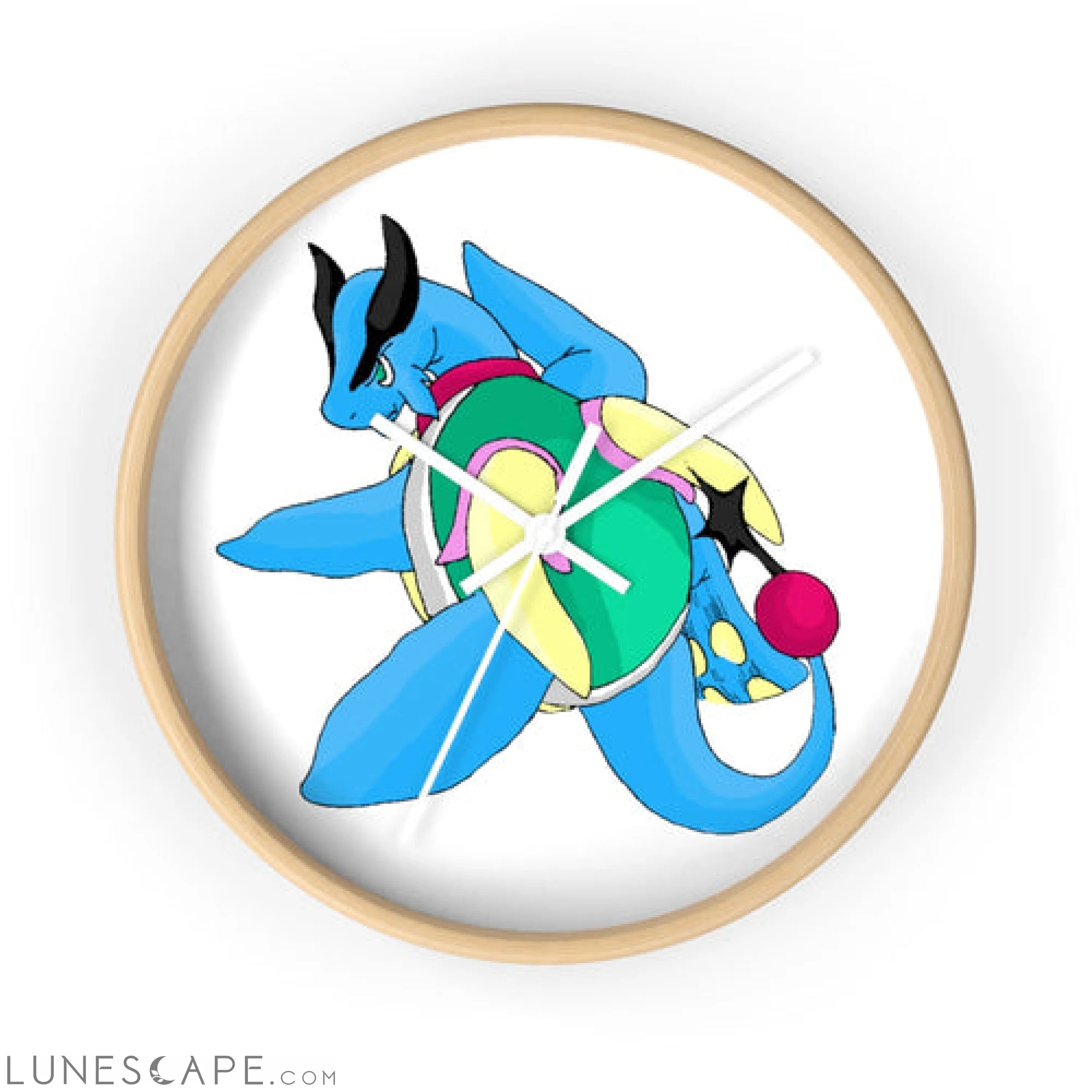 Spanglex Wall clock LUNESCAPE