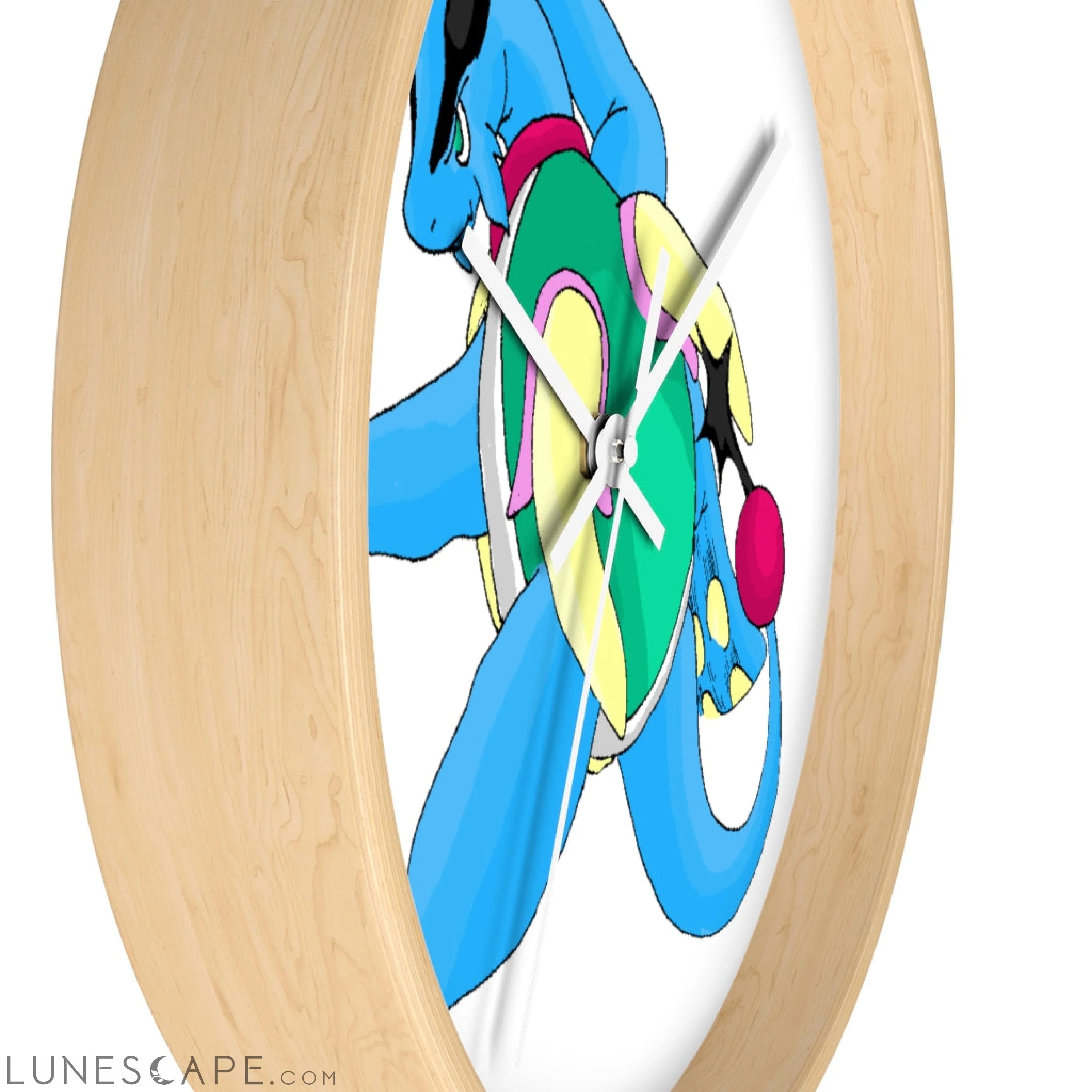 Spanglex Wall clock LUNESCAPE