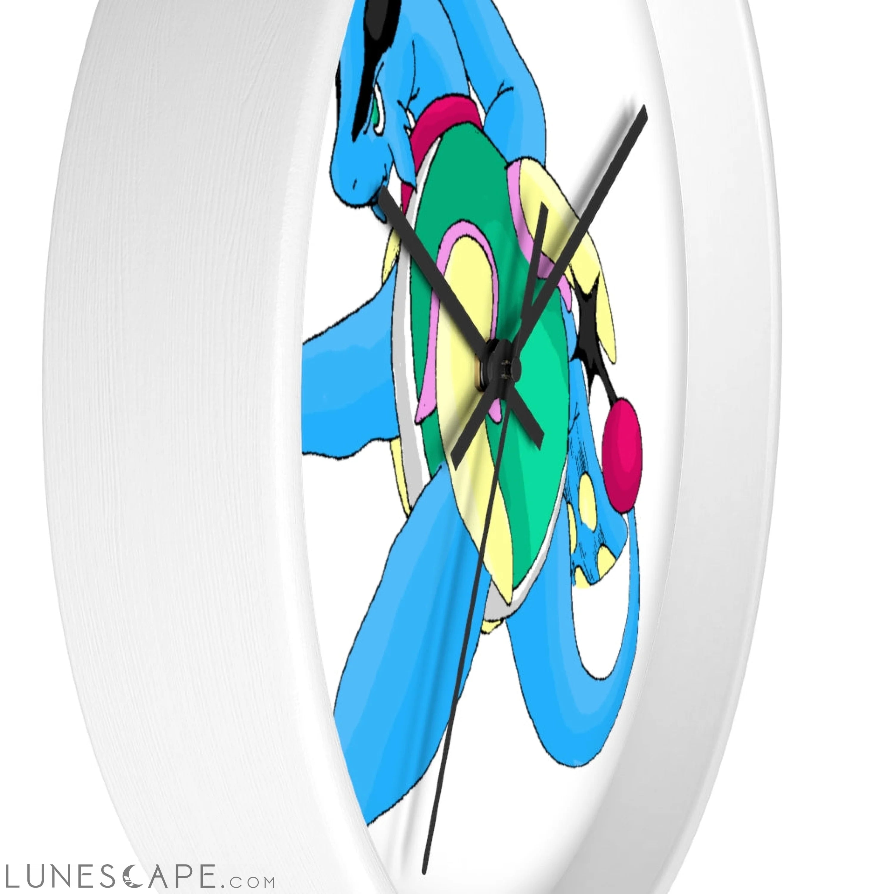 Spanglex Wall clock LUNESCAPE