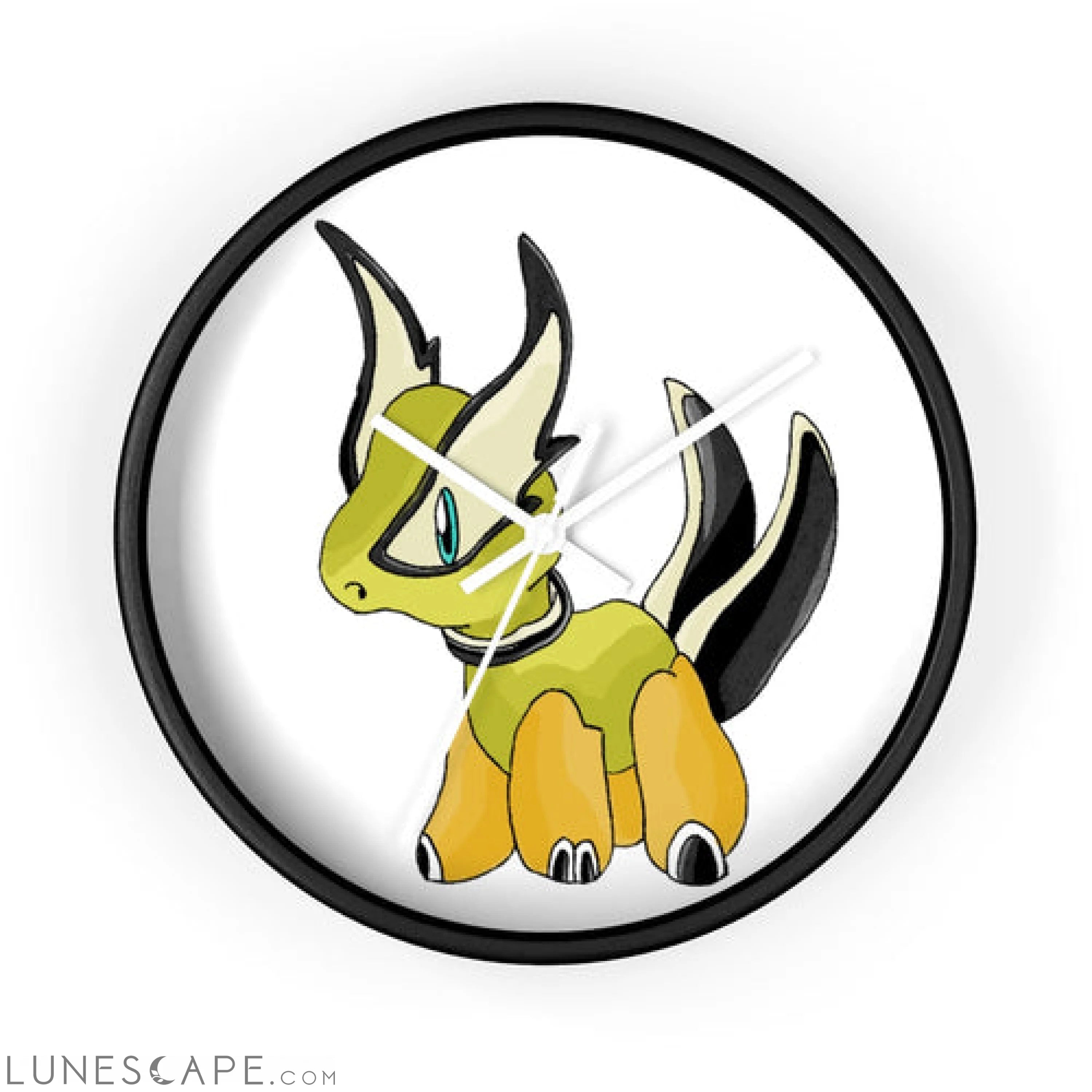 Spore Wall clock LUNESCAPE