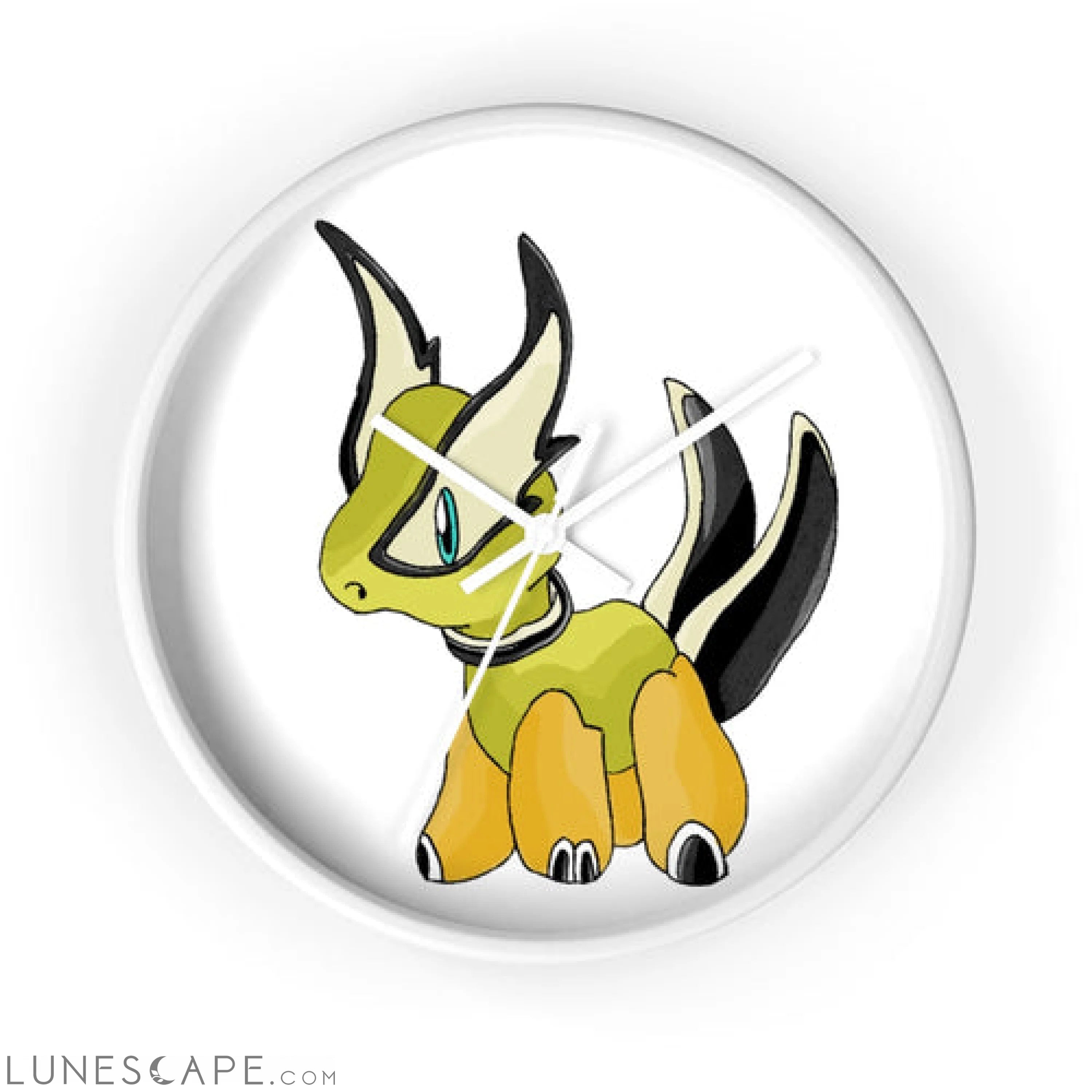 Spore Wall clock LUNESCAPE