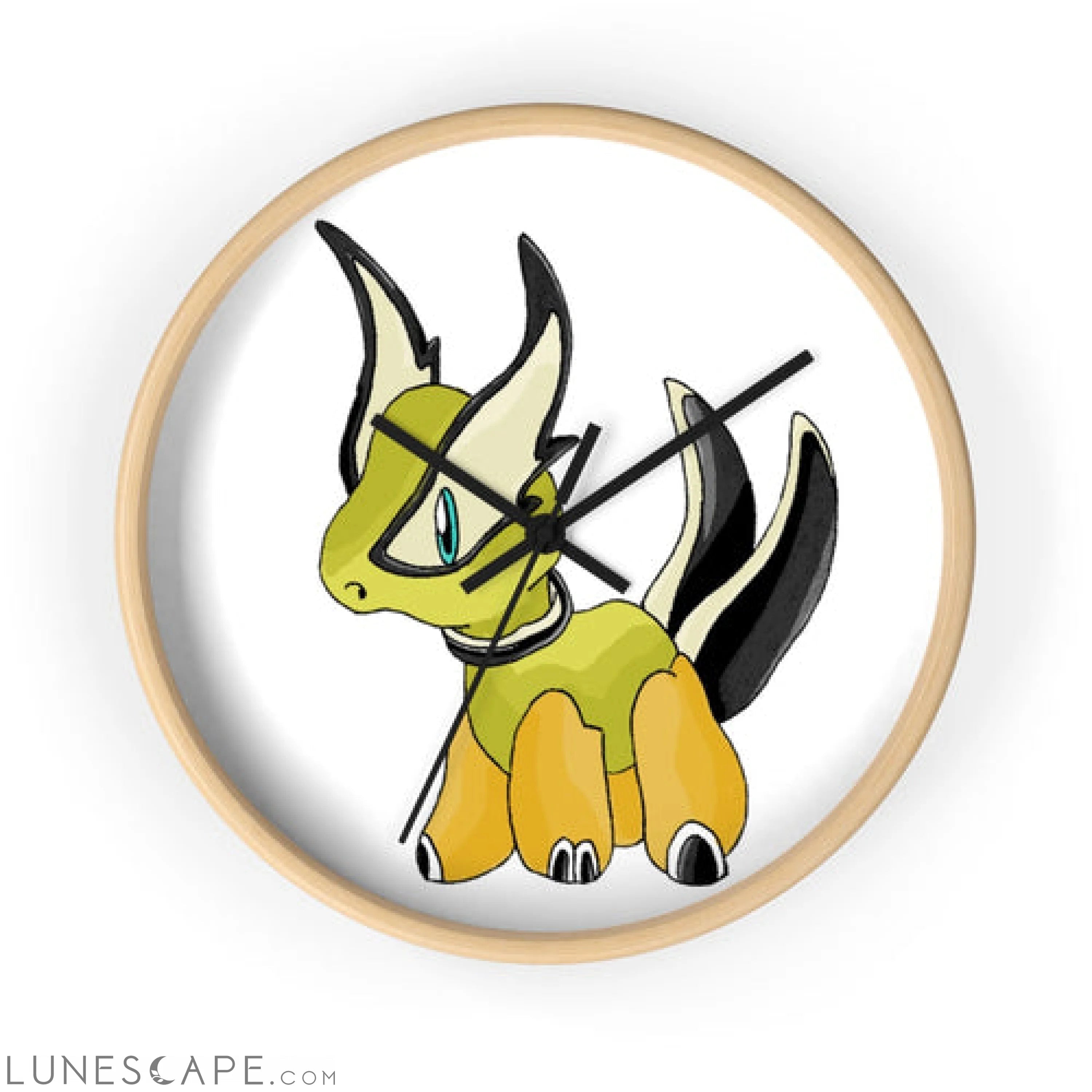 Spore Wall clock LUNESCAPE